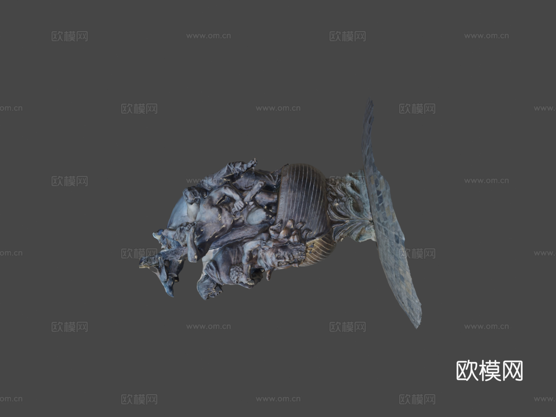 愚人船3d模型下载（渲染图5）