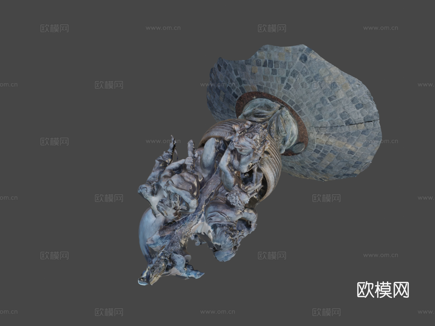 愚人船3d模型下载（渲染图7）