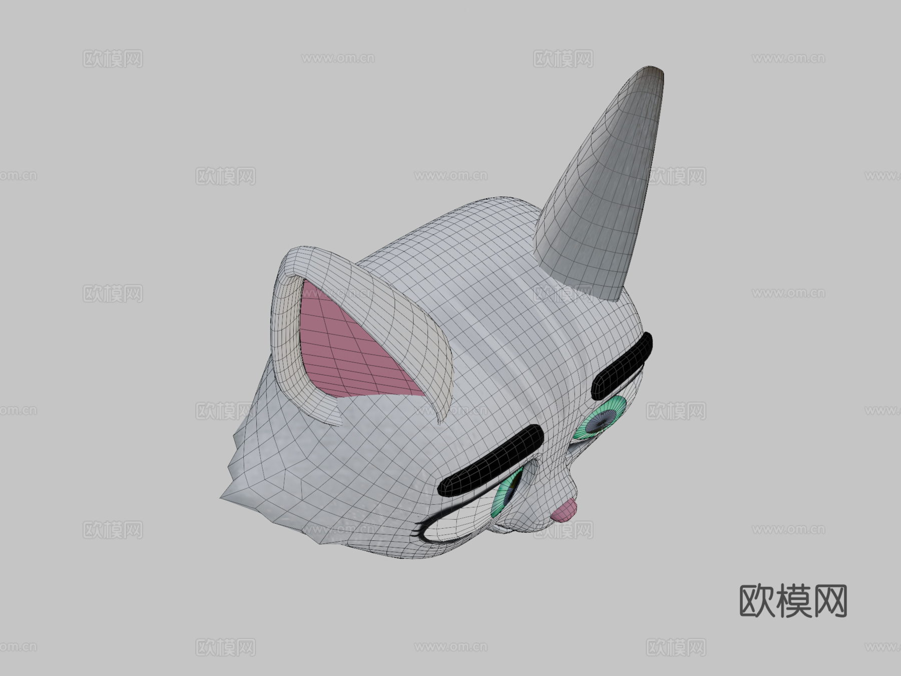 绘美子  愤怒之爪  汉克传奇3d模型3d模型下载（渲染图2）