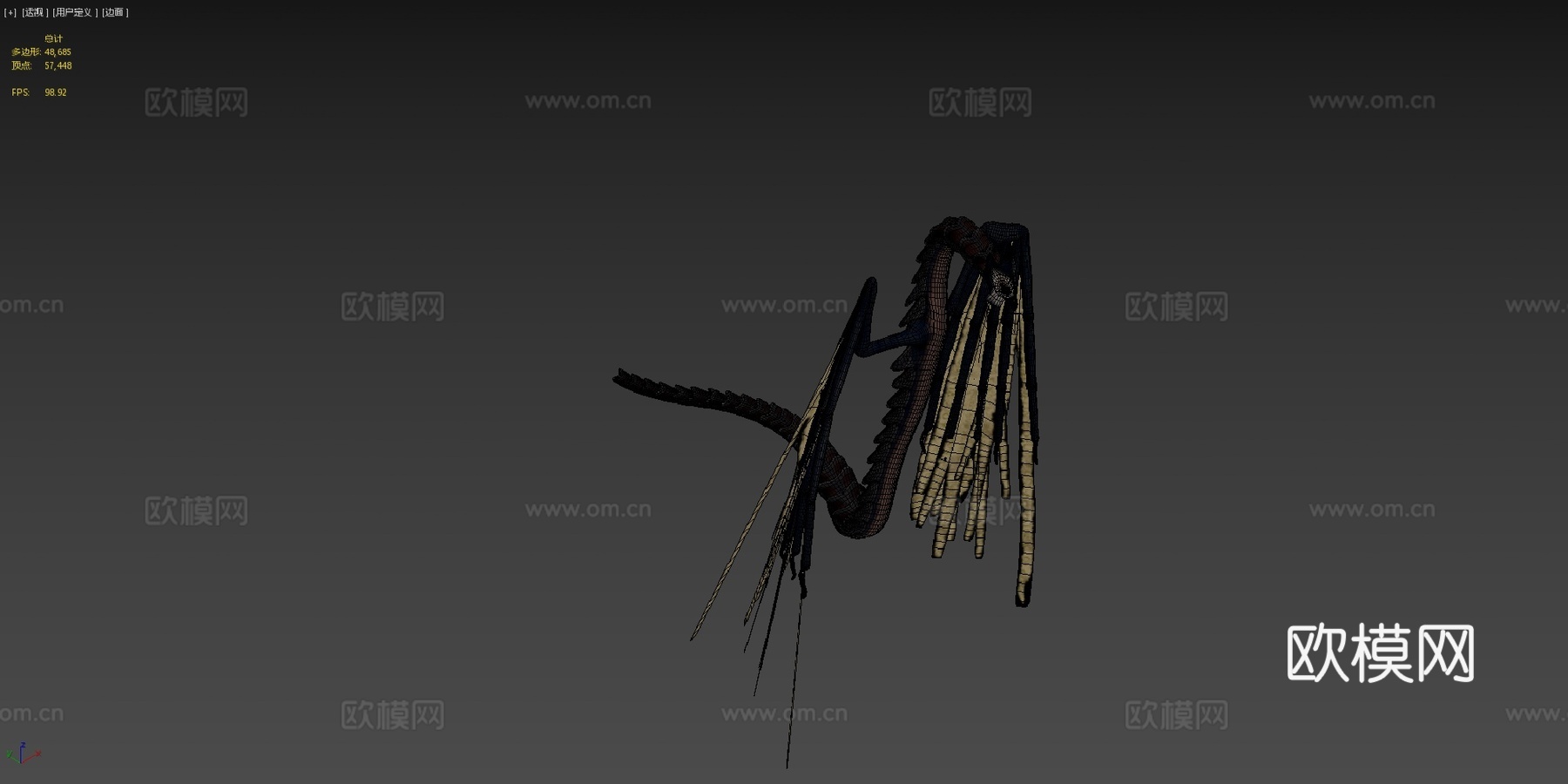 森林精灵3d模型下载（渲染图4）