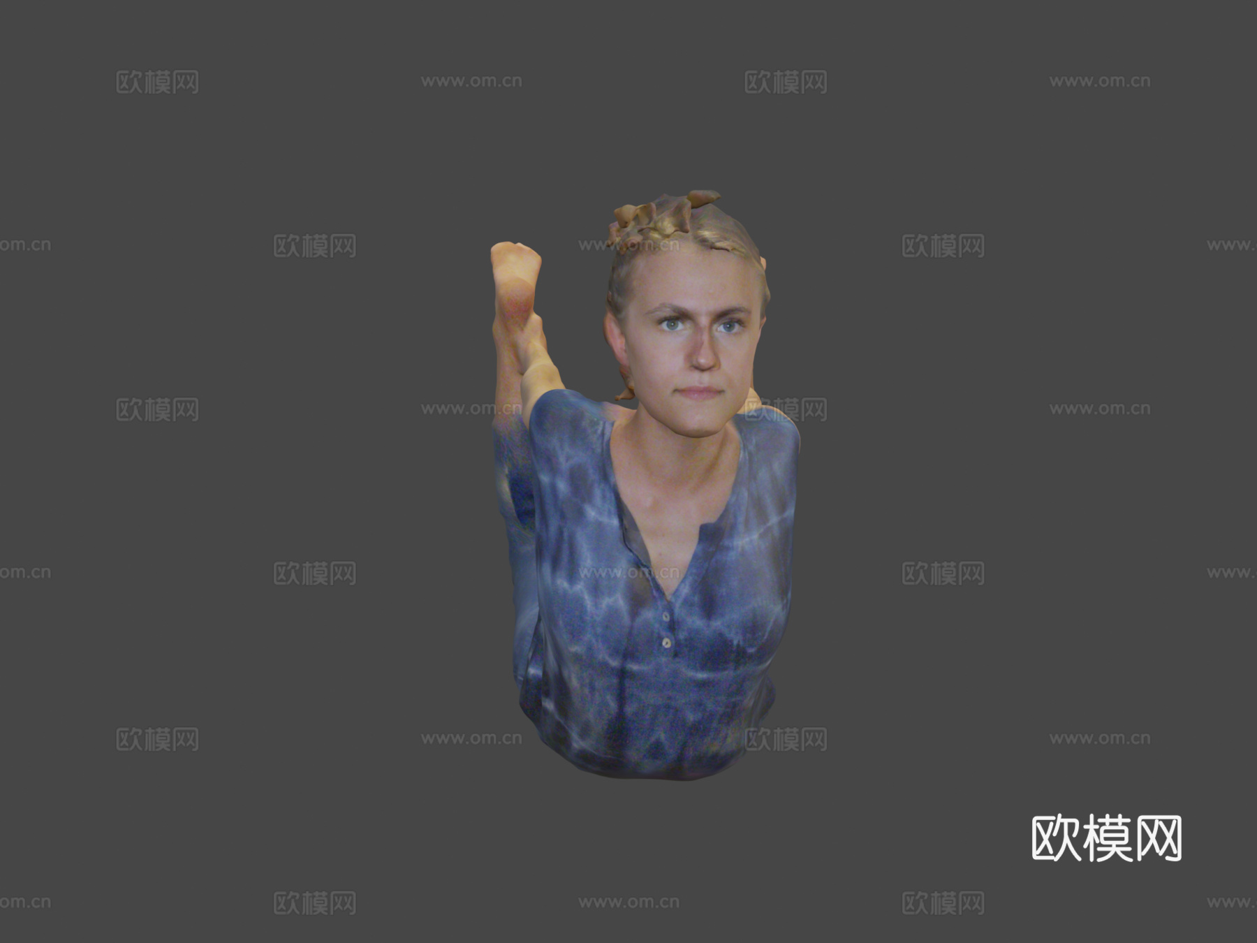 安娜反向轮3d模型下载（渲染图5）