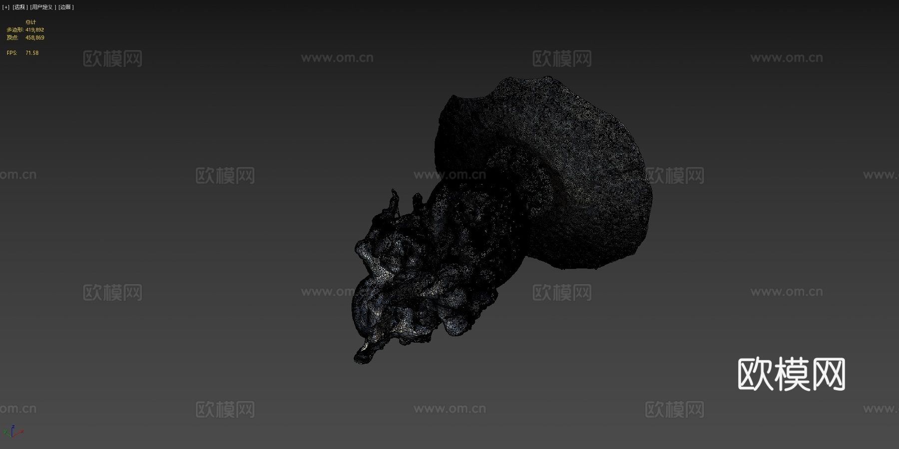愚人船3d模型下载（渲染图4）