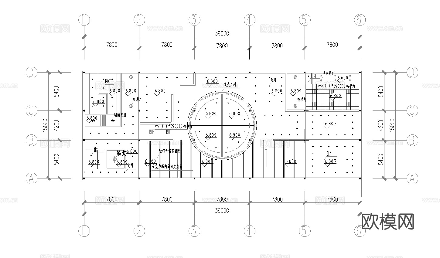 图书馆 书店 最新全套施工图设计cad施工图