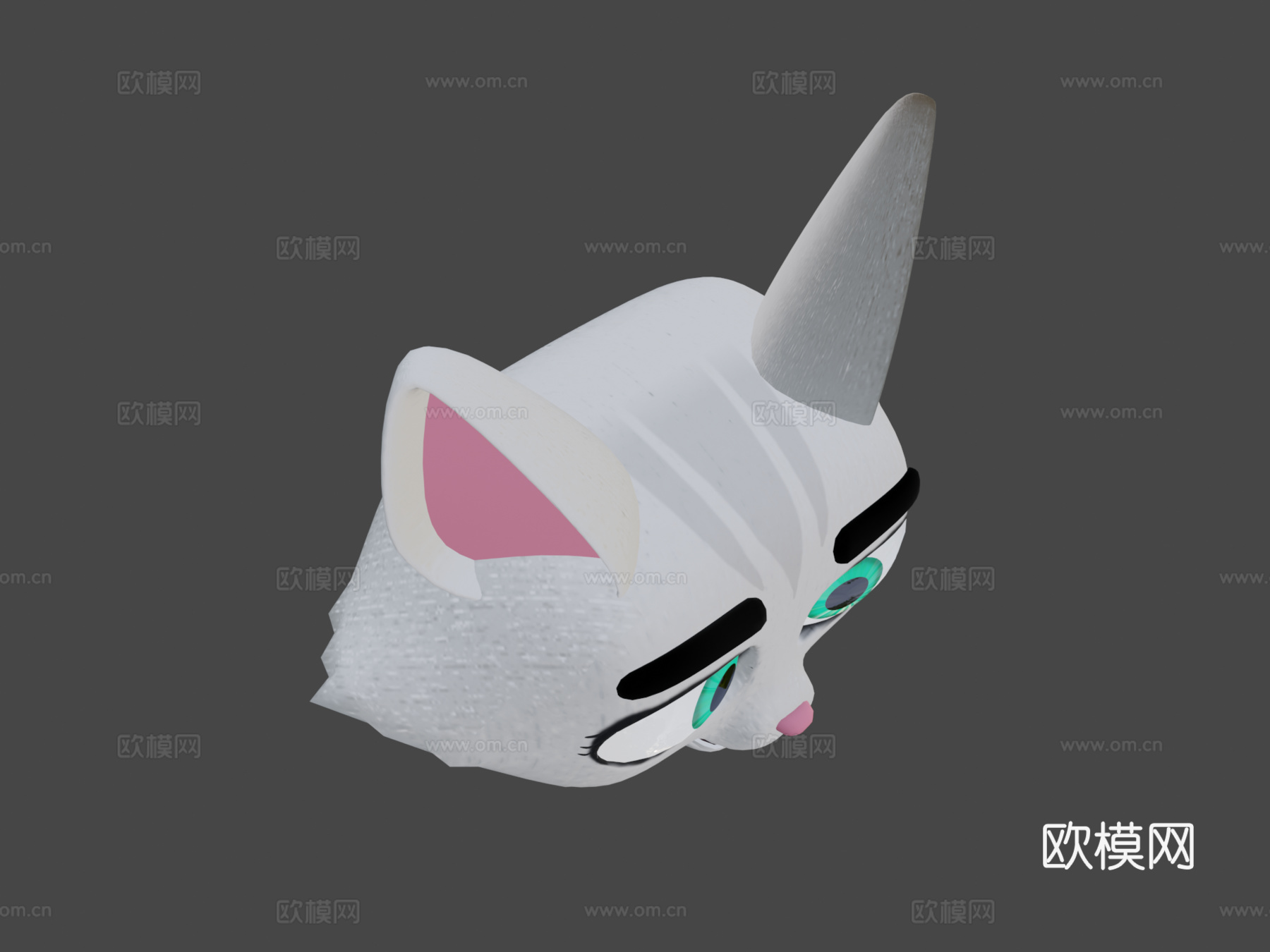 绘美子  愤怒之爪  汉克传奇3d模型3d模型下载（渲染图7）