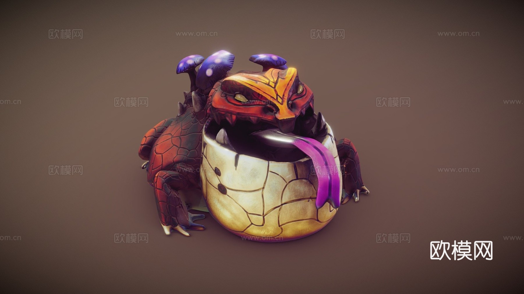 格罗姆普  第二十二天3d模型下载（渲染图1）