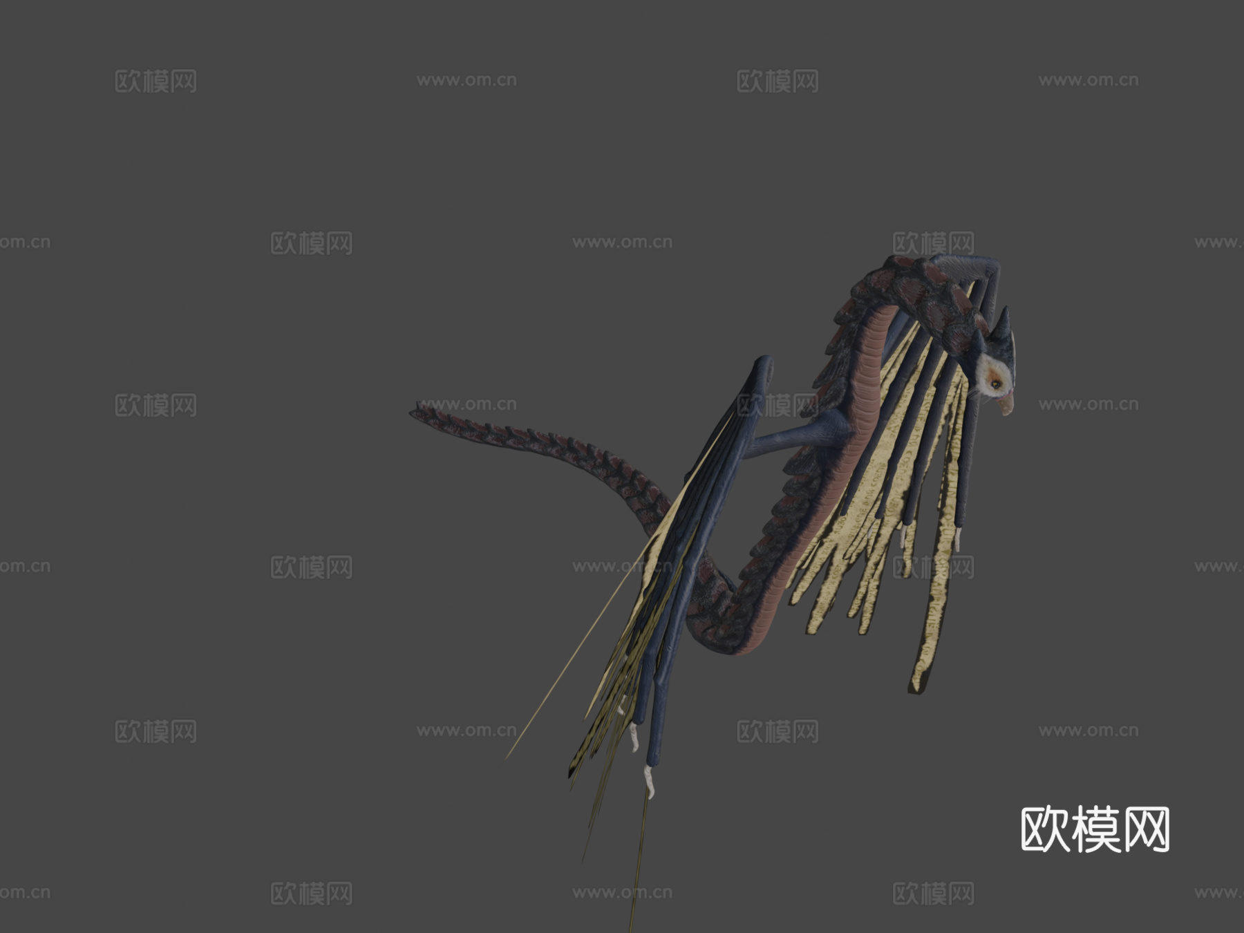 森林精灵3d模型下载（渲染图7）