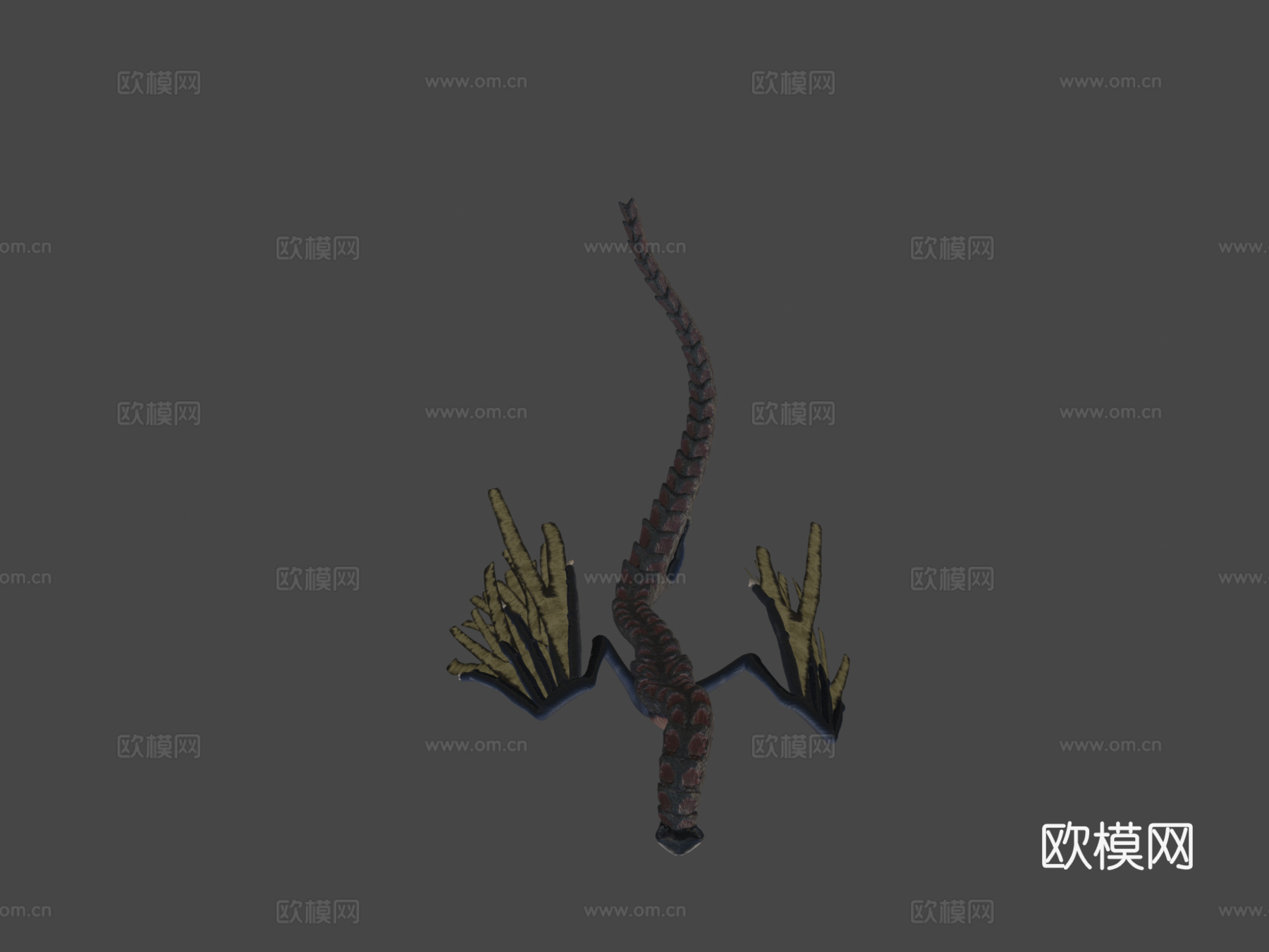 森林精灵3d模型下载（渲染图5）