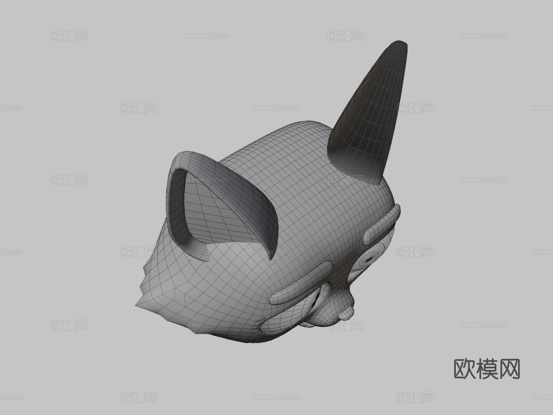 绘美子  愤怒之爪  汉克传奇3d模型3d模型下载（渲染图3）