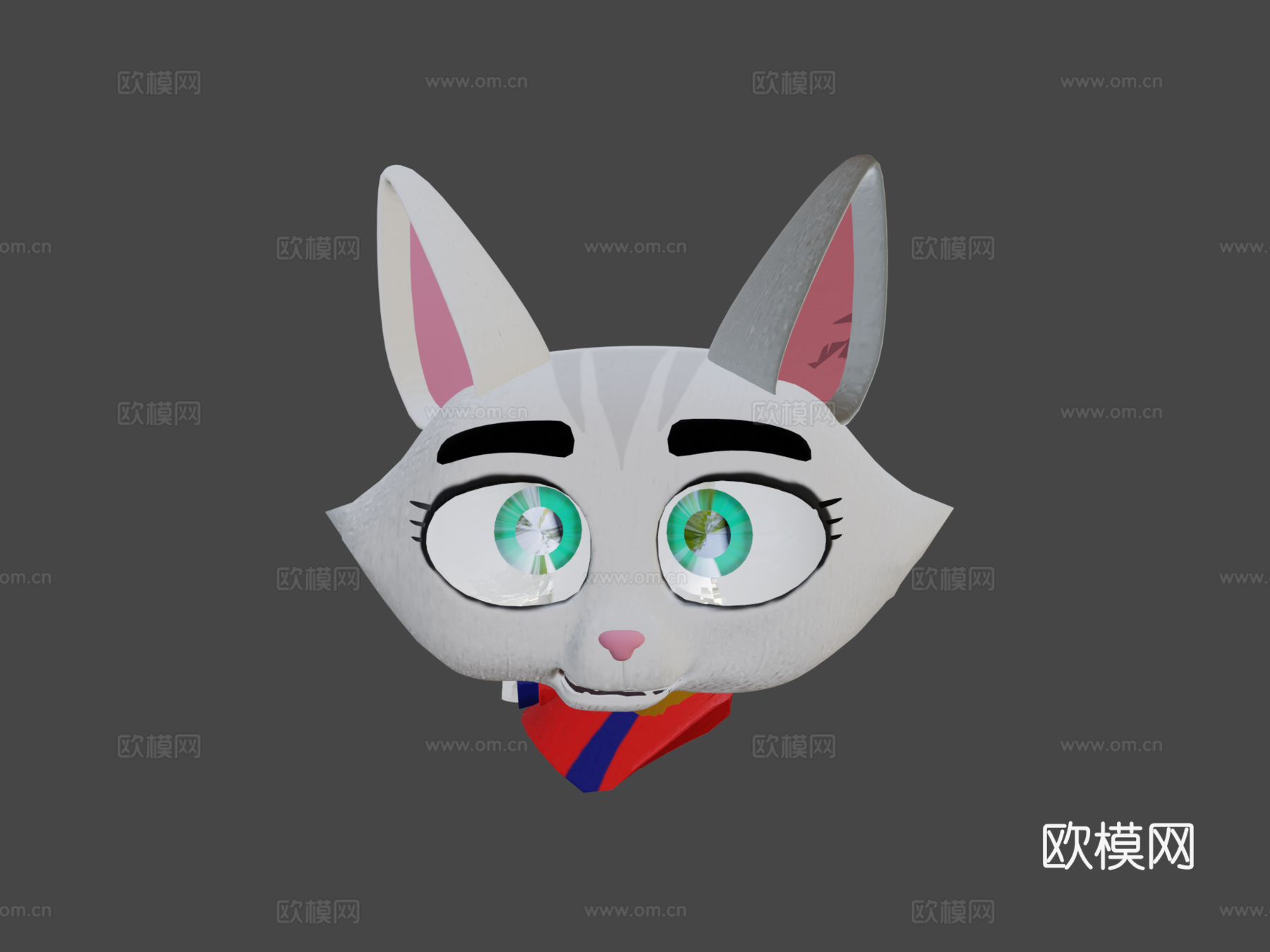 绘美子  愤怒之爪  汉克传奇3d模型3d模型下载（渲染图8）