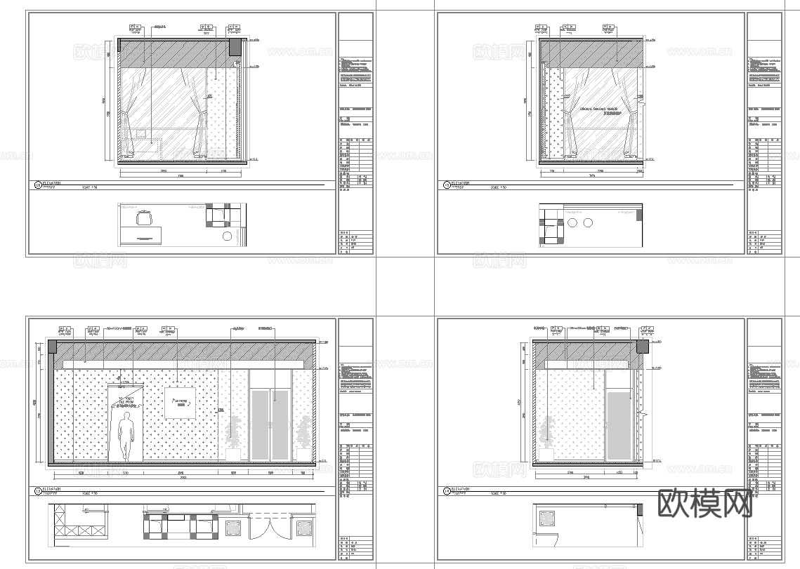 董事长 总经理 办公室 最新全套施工图设计cad施工图
