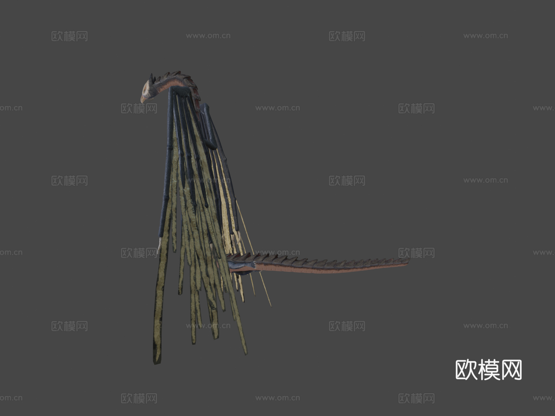 森林精灵3d模型下载（渲染图6）