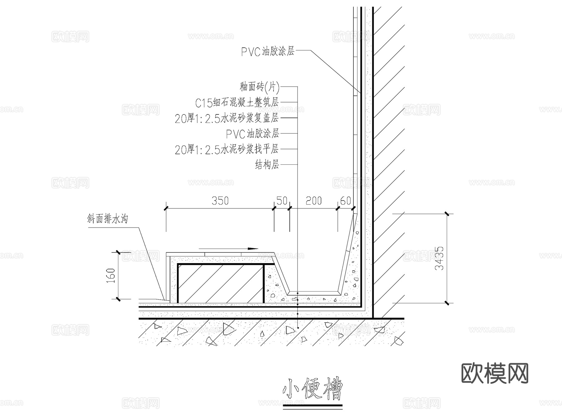 厕所卫生间大样CAD施工图cad施工图