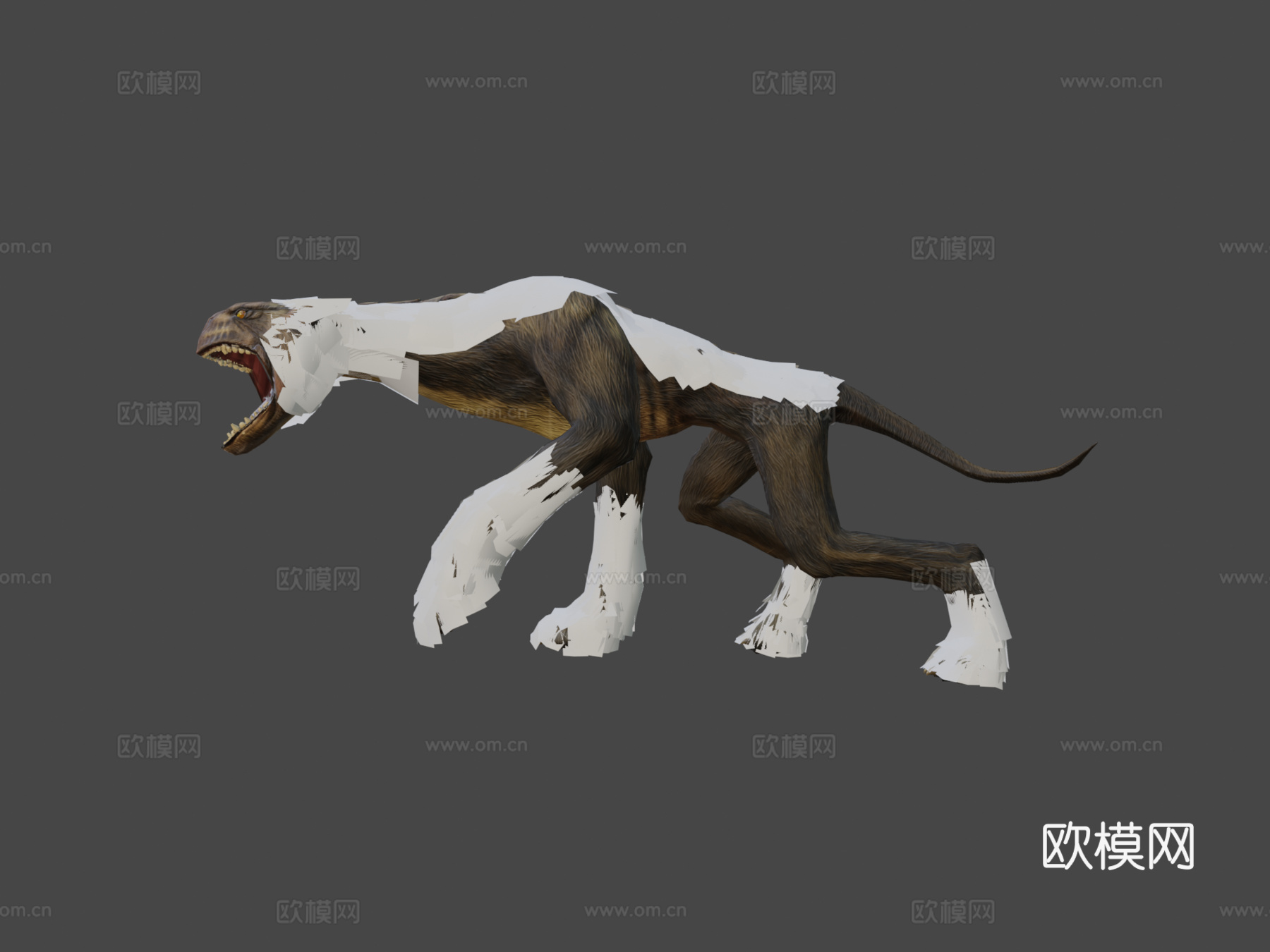 寻血猎犬3d模型下载（渲染图8）