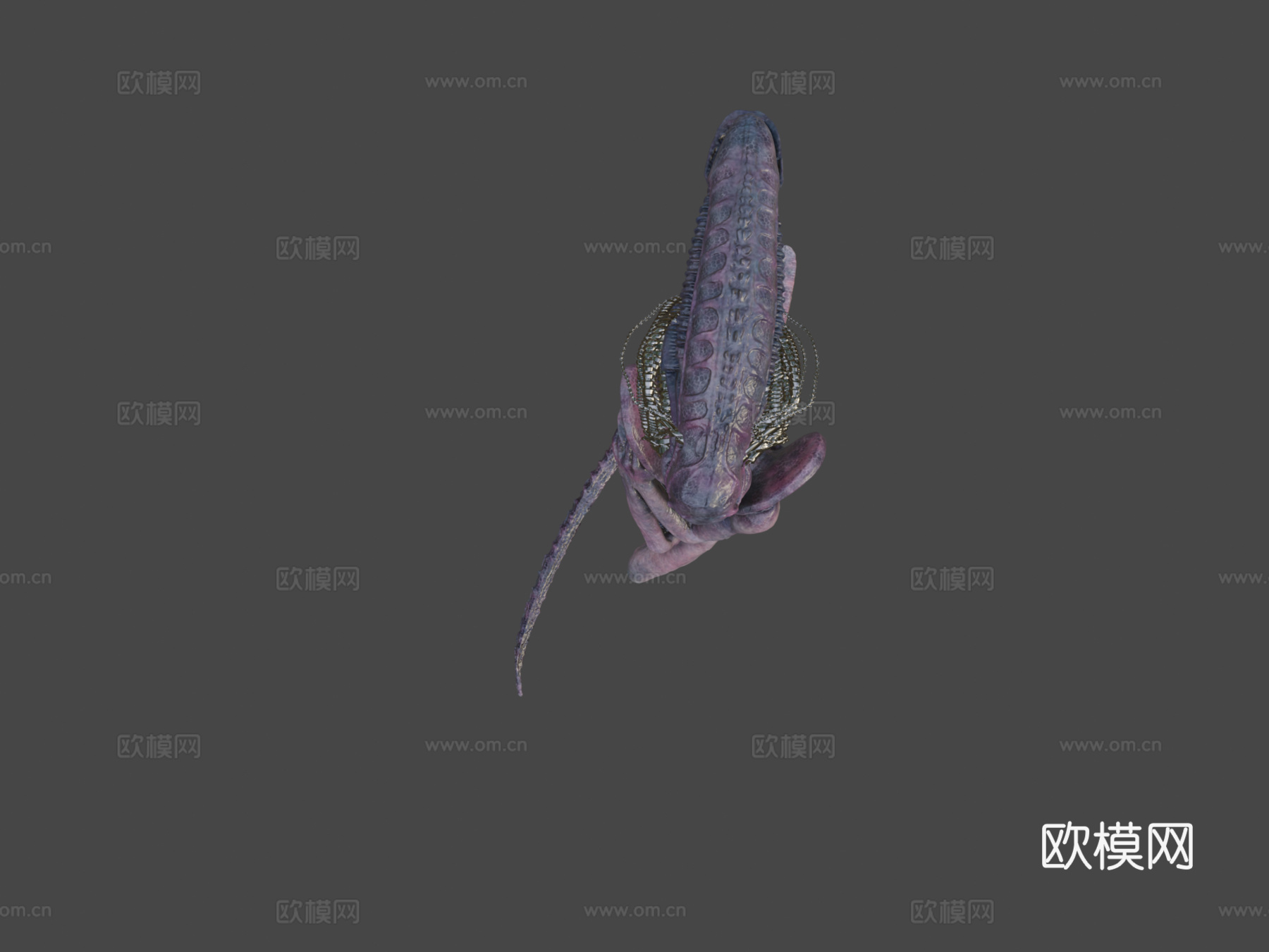 异化概念艺术3d模型下载（渲染图5）