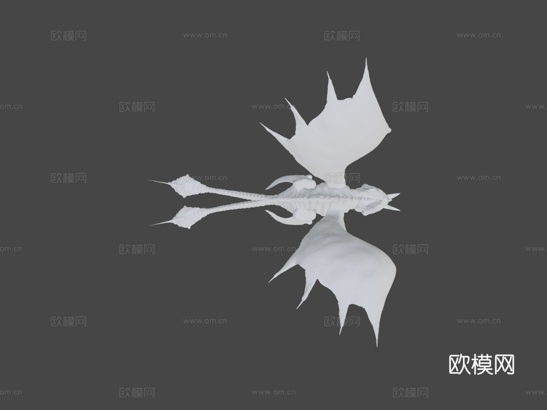 地狱蝙蝠地狱蝙蝠3d模型下载（渲染图8）