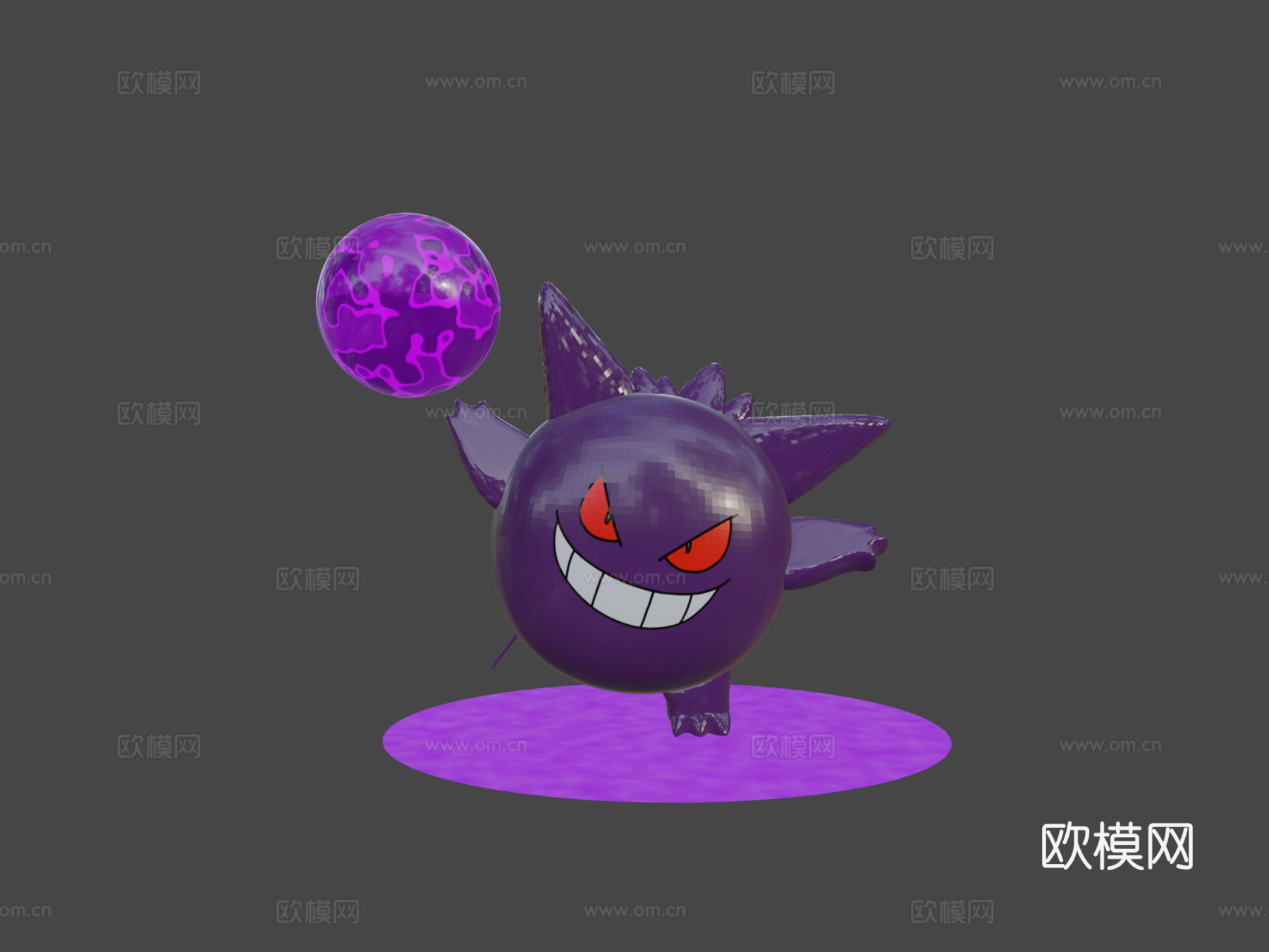 耿鬼3d模型下载（渲染图7）