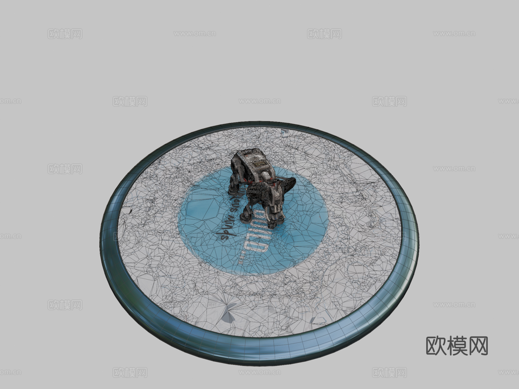 乐高头脑风暴教育Ev3大象扫描3d模型下载（渲染图2）