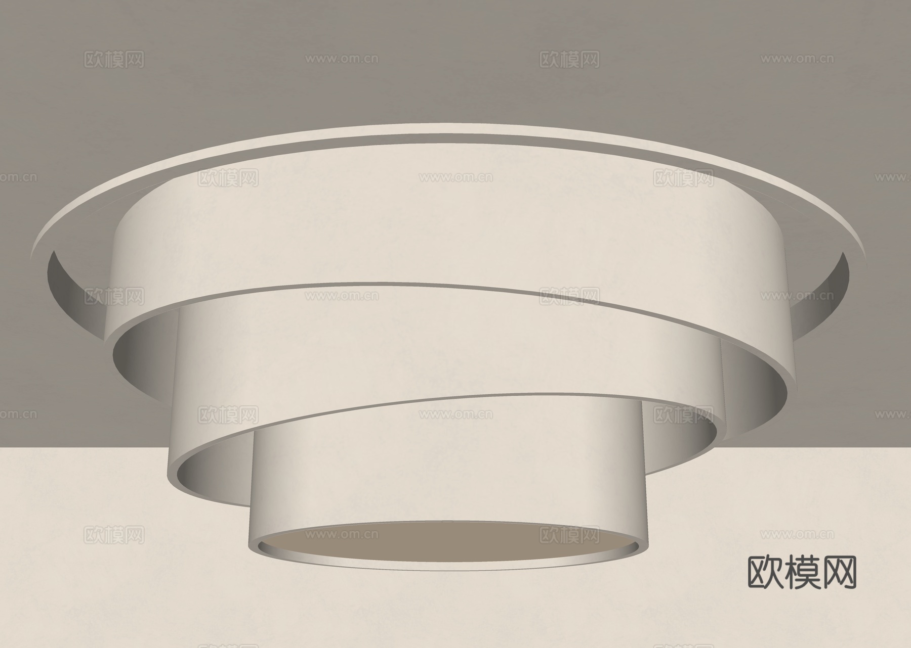 现代吊顶 异形吊顶 圆形吊顶 前台吊顶 工装吊顶 奶油风吊顶su模型