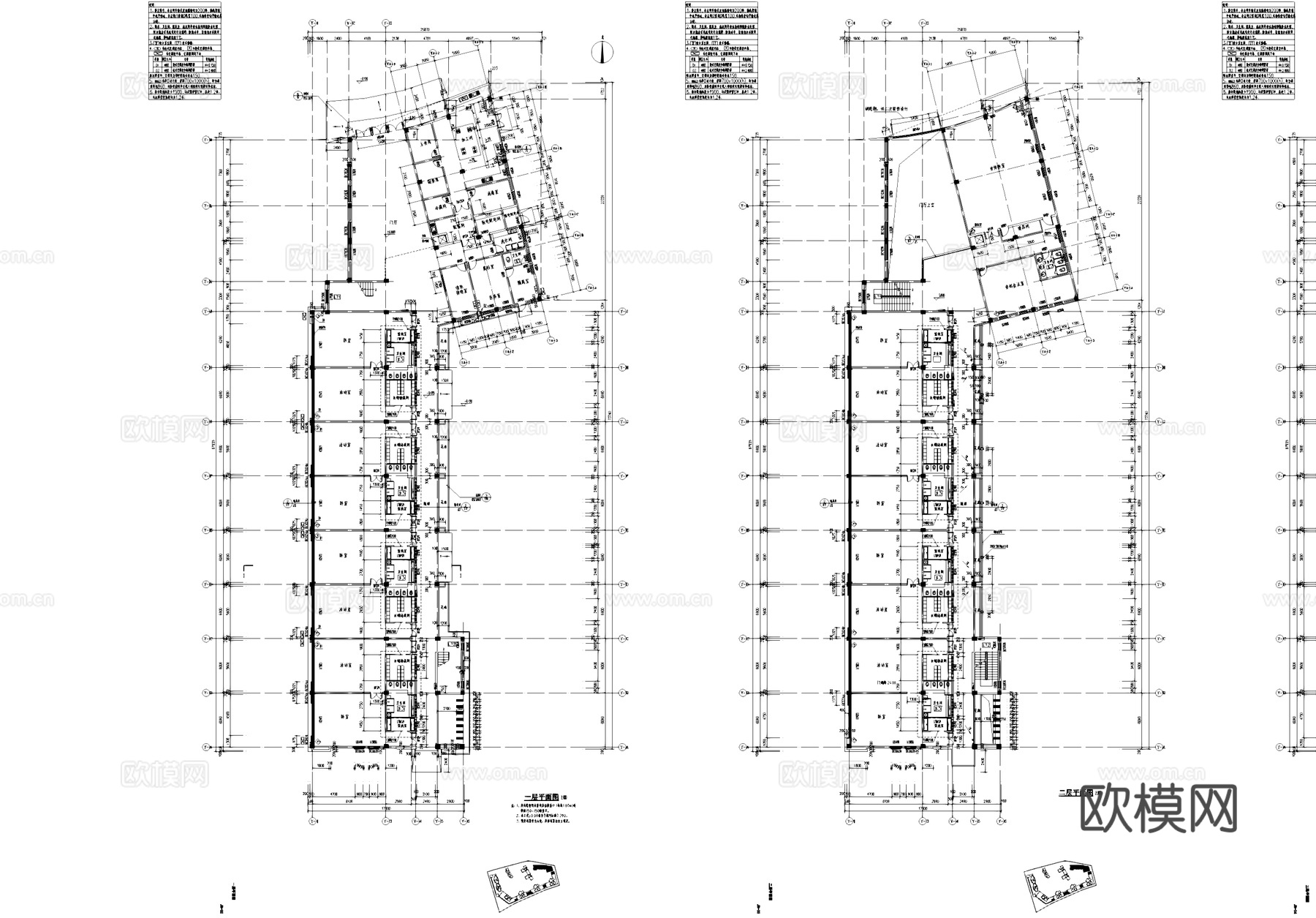 现代三层幼儿园建筑CAD施工图整套cad施工图