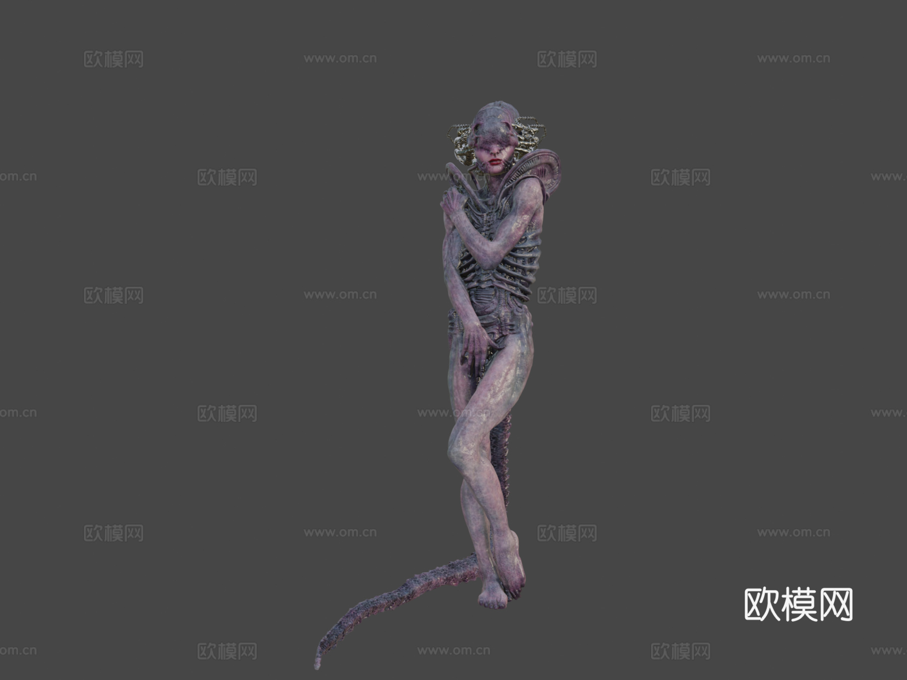 异化概念艺术3d模型下载（渲染图6）