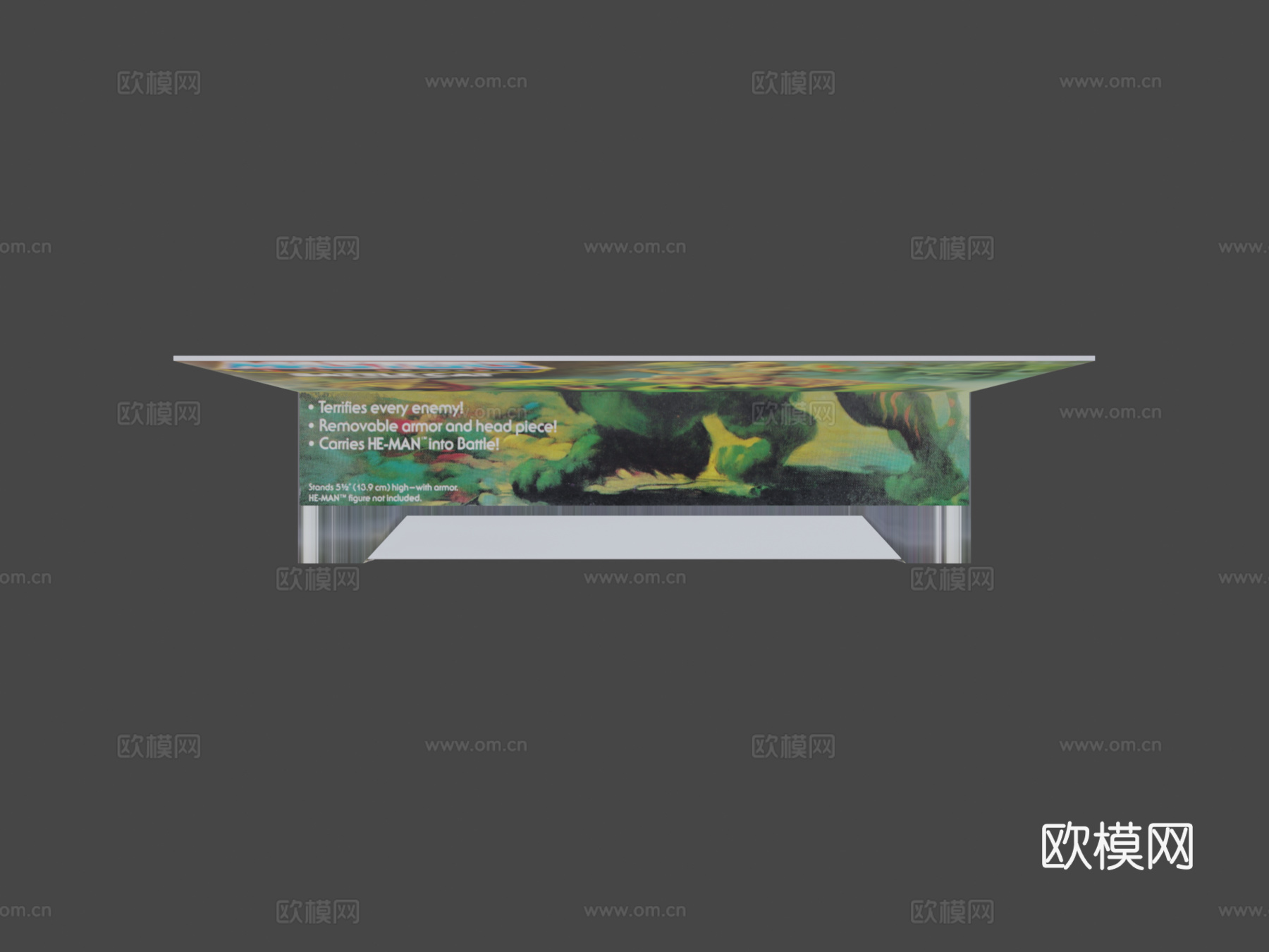 战斗猫与克林格  1982版本  可打印3d模型下载（渲染图6）