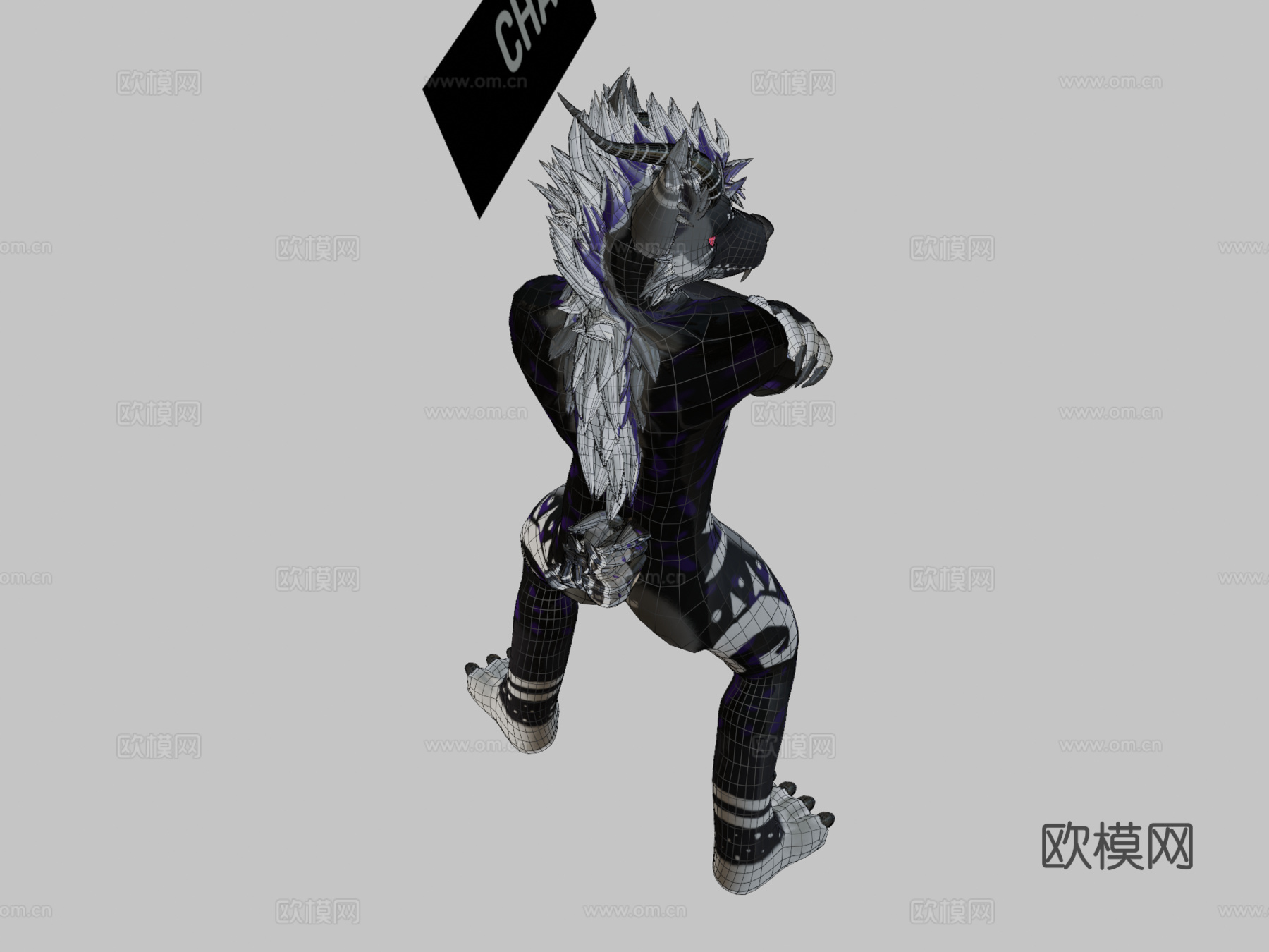 基武利 委托3d模型下载（渲染图2）