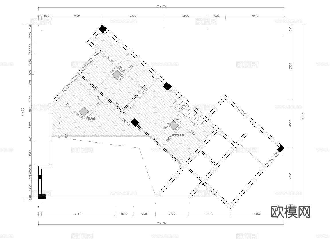 宠物店 最新全套施工图合集cad施工图
