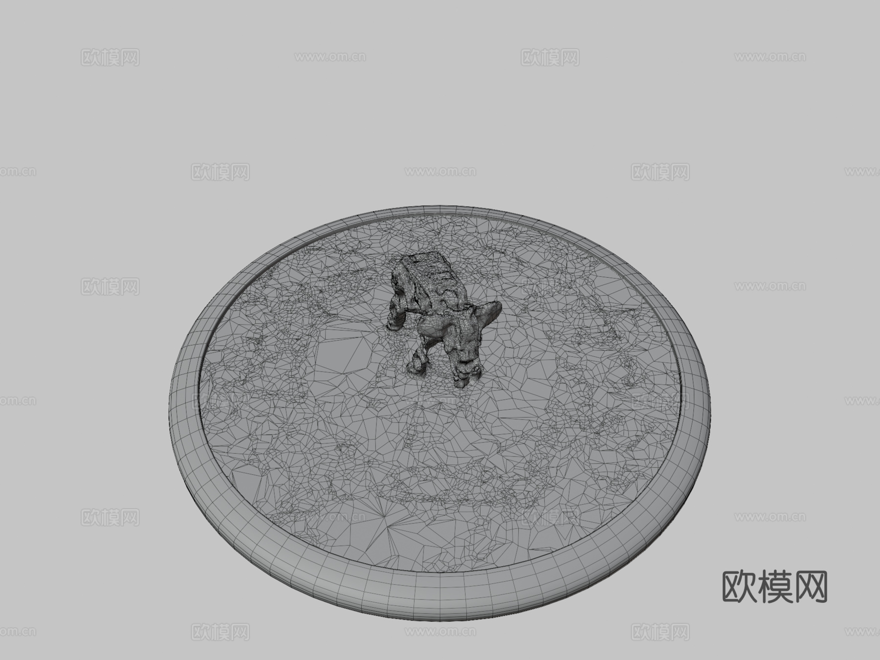 乐高头脑风暴教育Ev3大象扫描3d模型下载（渲染图3）