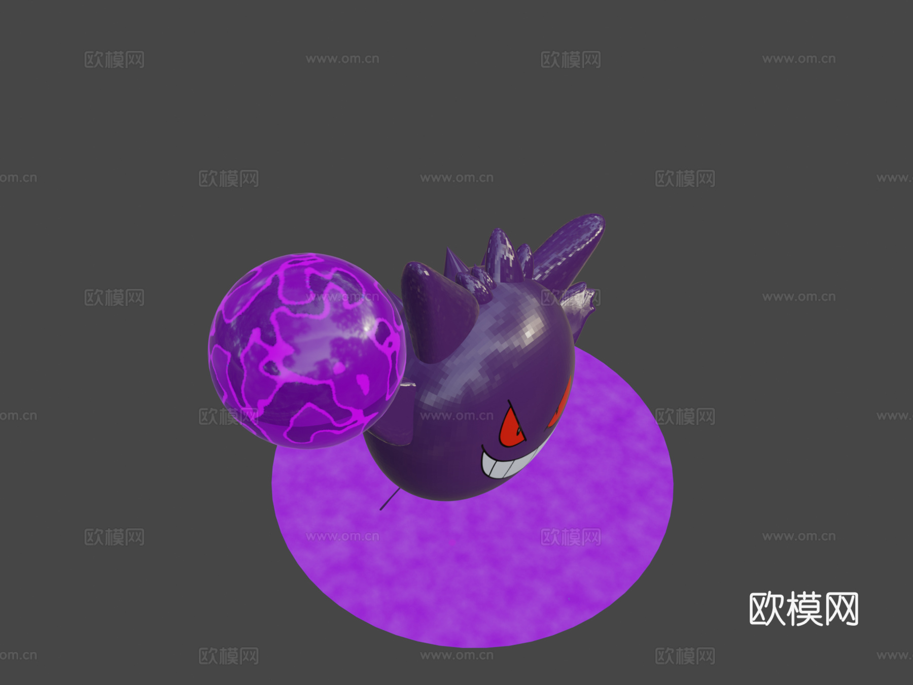 耿鬼3d模型下载（渲染图8）