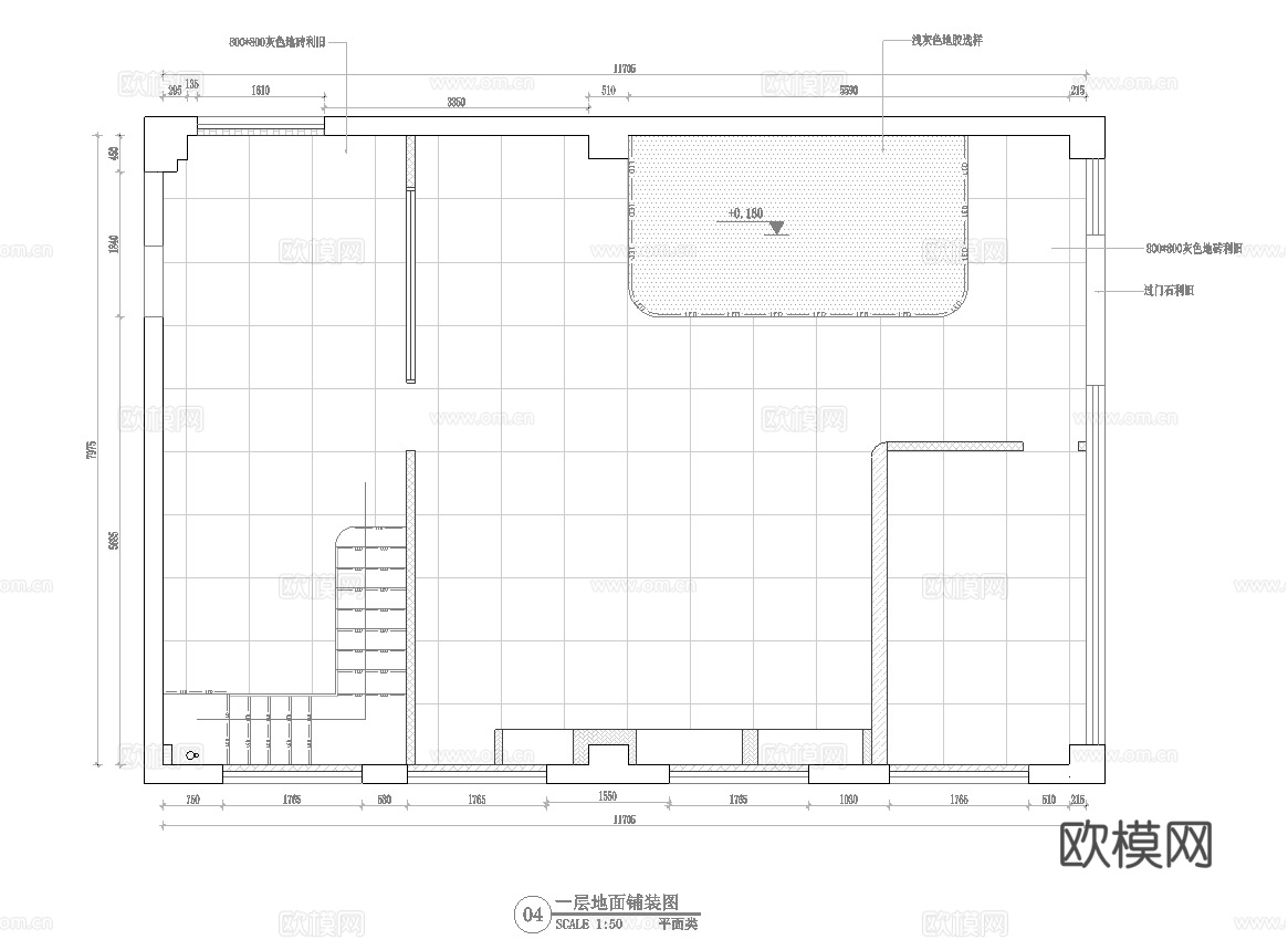 宠物店 最新全套面施工图合集cad施工图