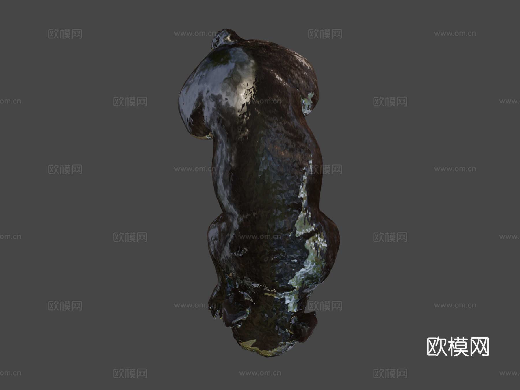 狗 B  13之13  斗牛犬3d模型下载（渲染图7）