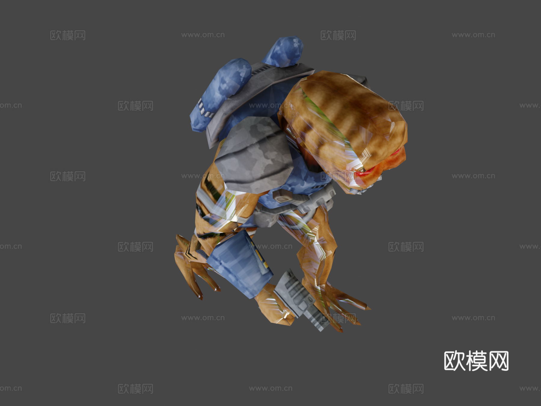 毁灭公爵三维  突击队员3d模型下载（渲染图7）