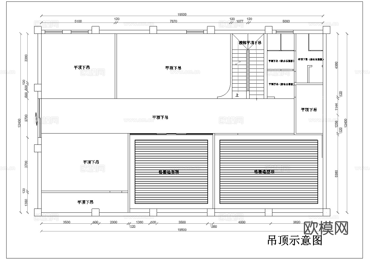最新猫咖店全套施工图设计cad施工图