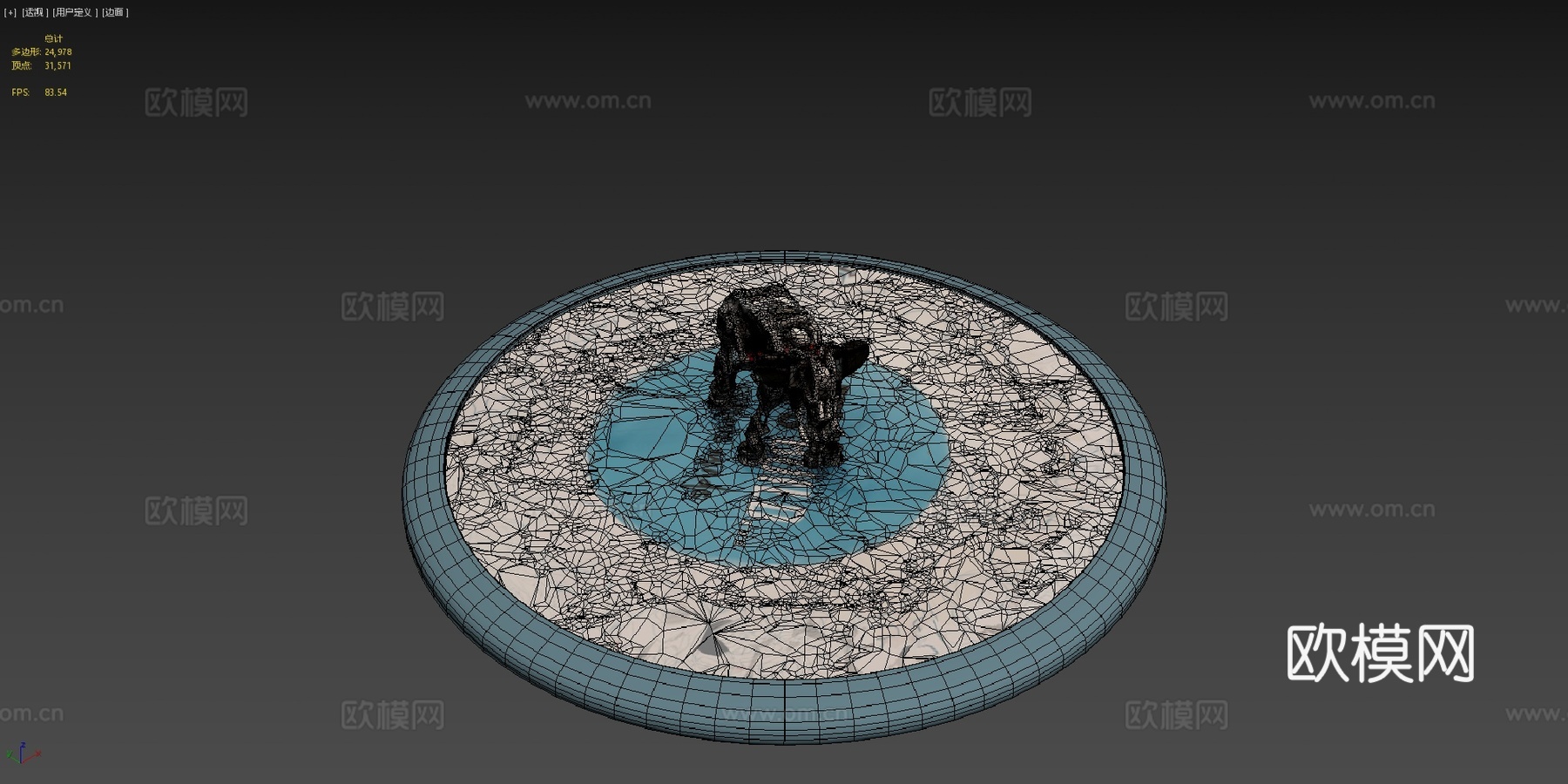 乐高头脑风暴教育Ev3大象扫描3d模型下载（渲染图4）