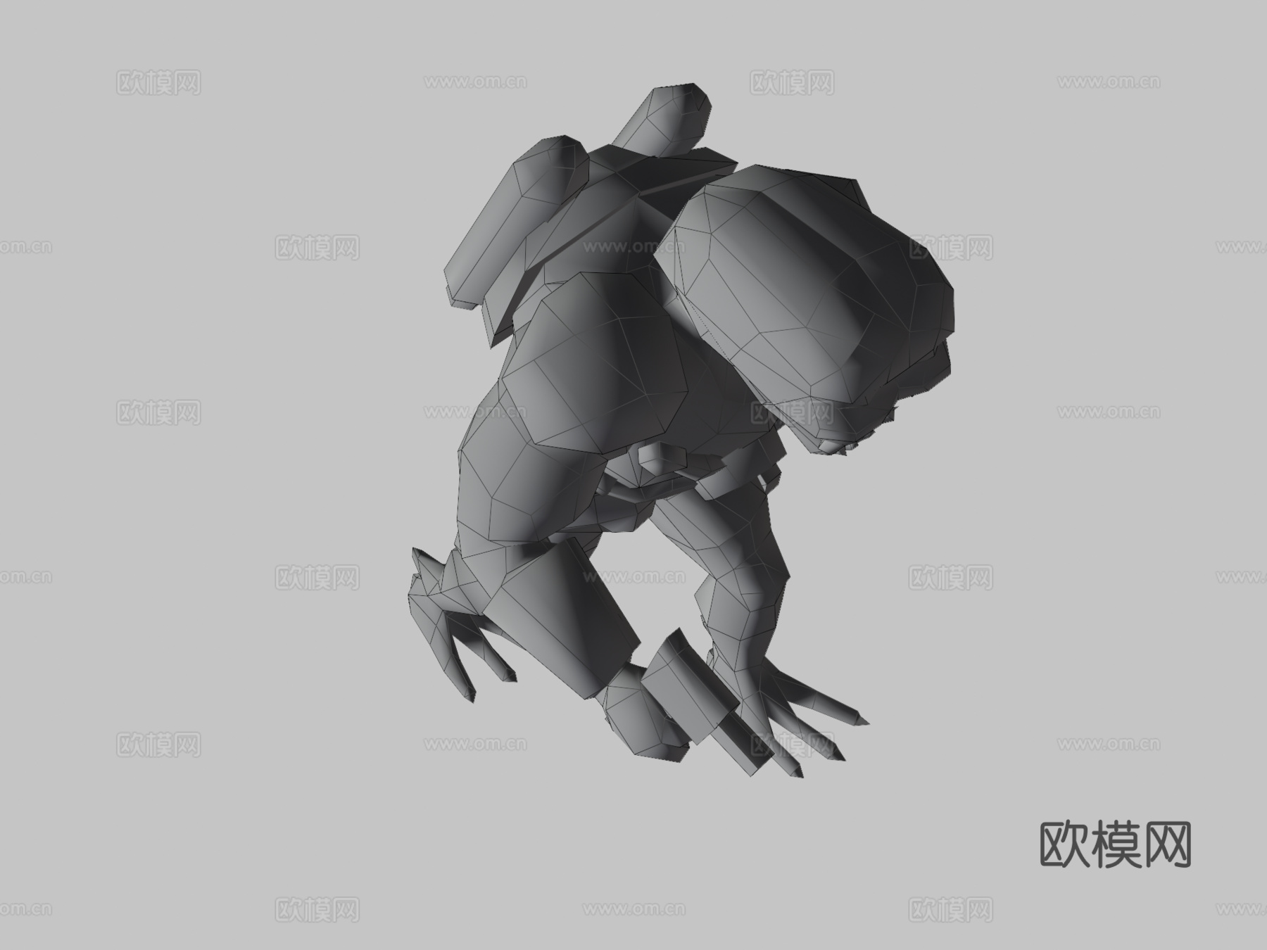 毁灭公爵三维  突击队员3d模型下载（渲染图3）