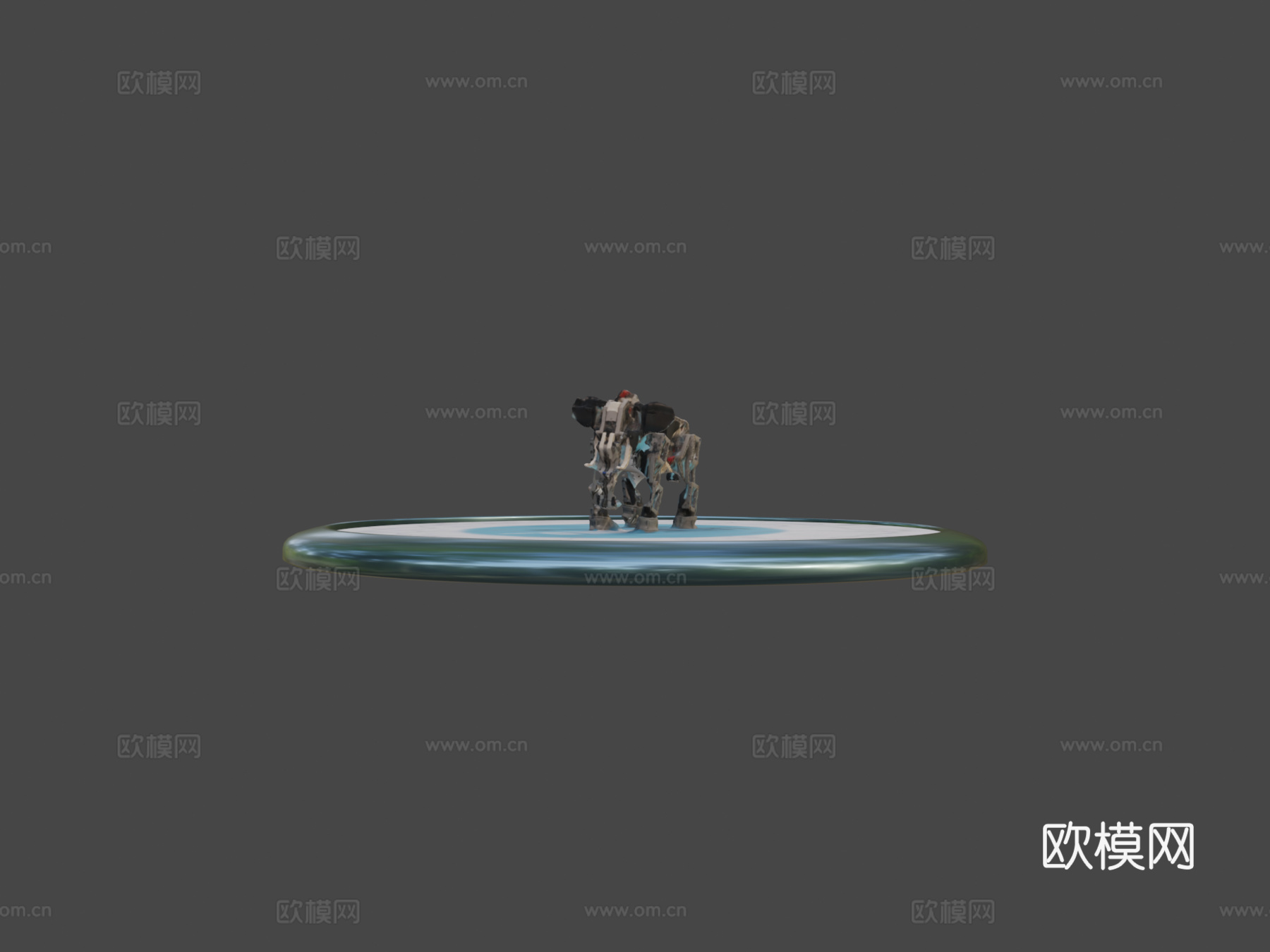 乐高头脑风暴教育Ev3大象扫描3d模型下载（渲染图6）