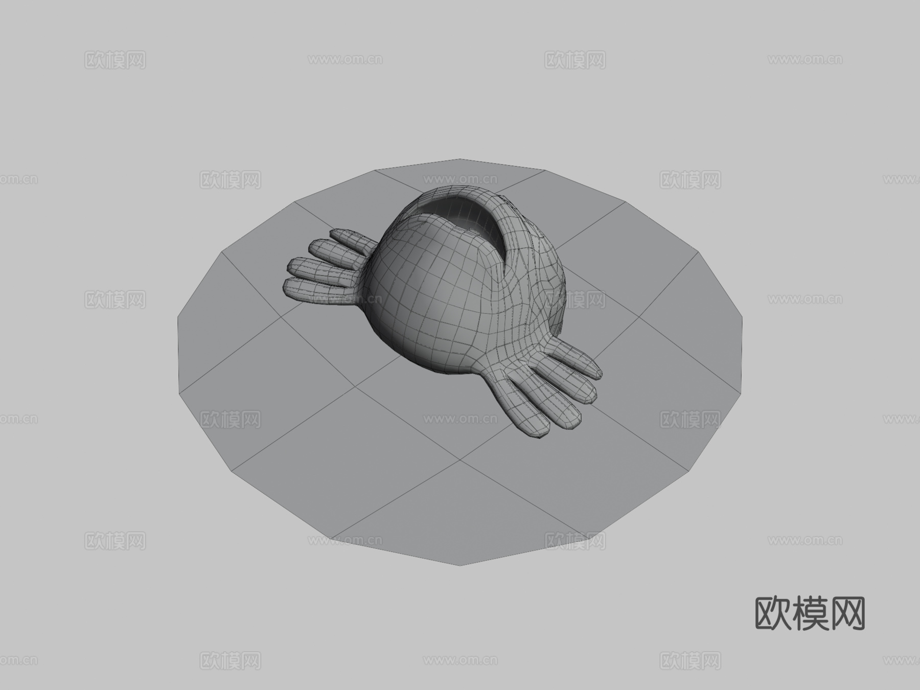贝塔乌珀3d模型下载（渲染图3）
