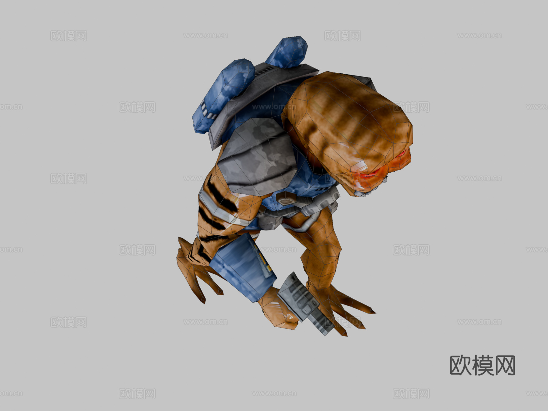 毁灭公爵三维  突击队员3d模型下载（渲染图2）