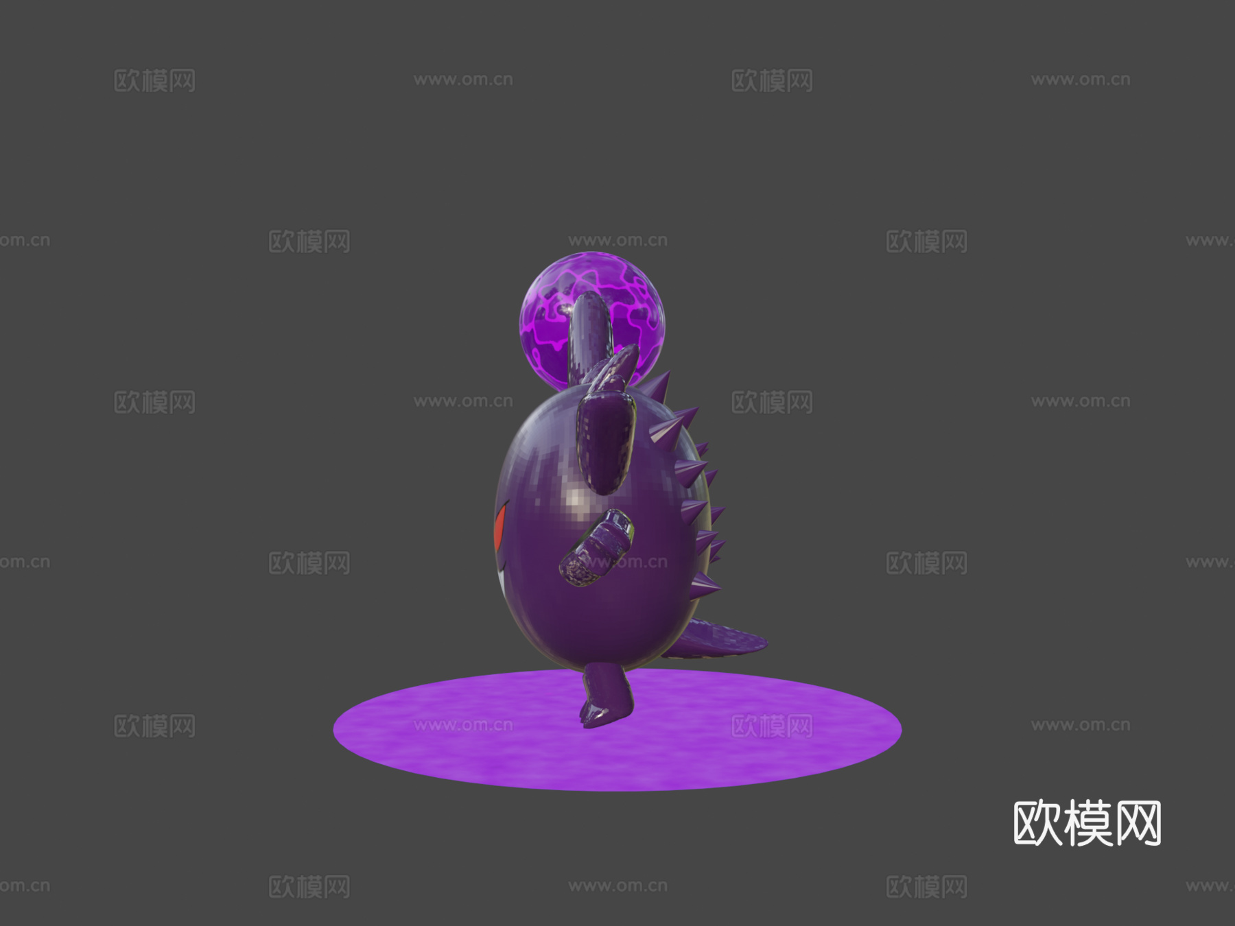 耿鬼3d模型下载（渲染图5）