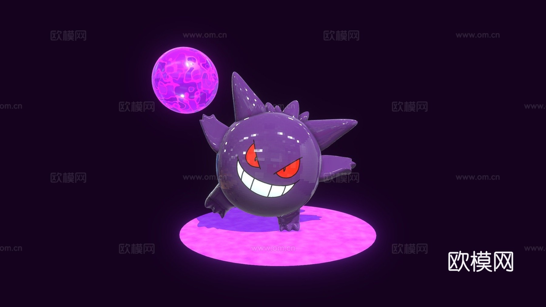 耿鬼3d模型下载（渲染图1）