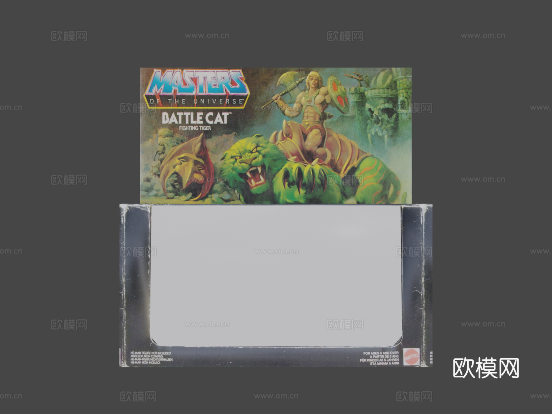 战斗猫与克林格  1982版本  可打印3d模型下载（渲染图7）