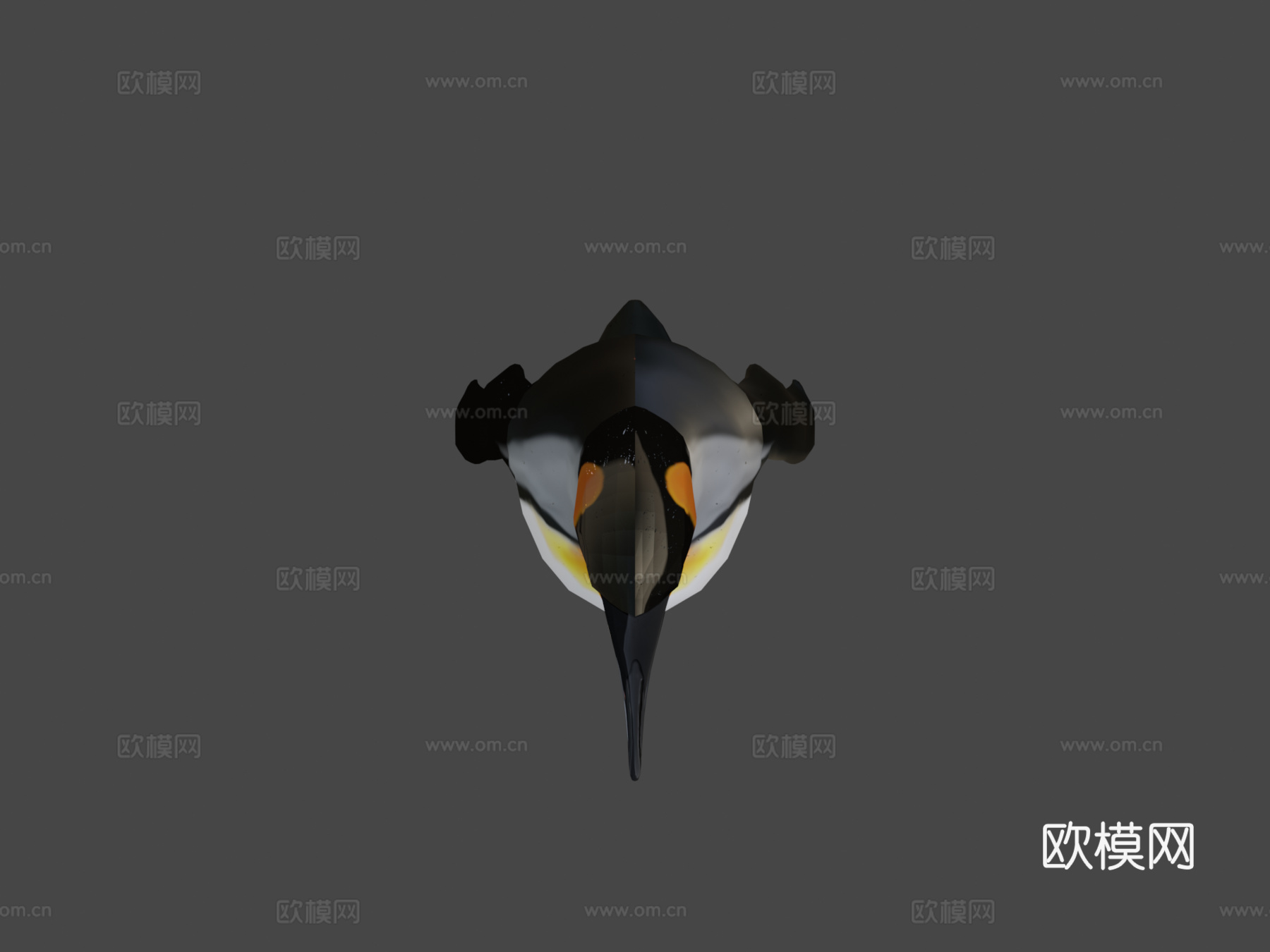 帝企鹅3d模型下载（渲染图5）