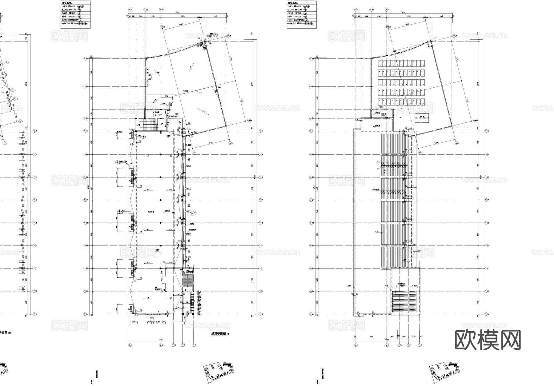 现代三层幼儿园建筑CAD施工图整套cad施工图