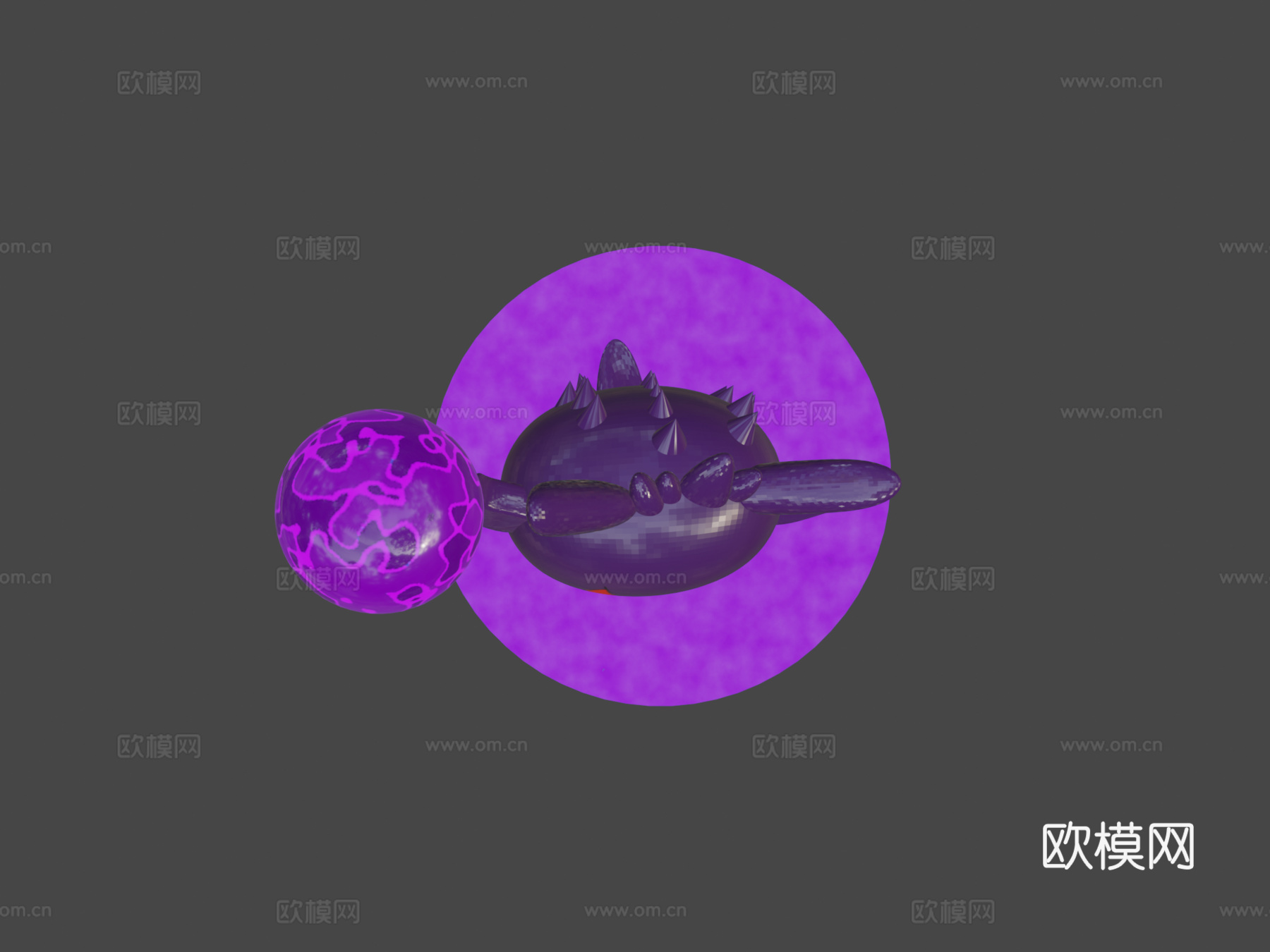 耿鬼3d模型下载（渲染图6）