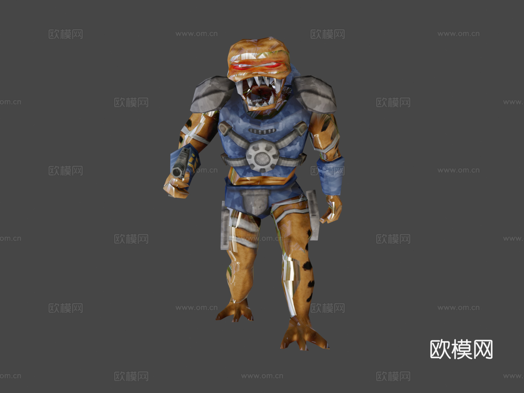 毁灭公爵三维  突击队员3d模型下载（渲染图8）