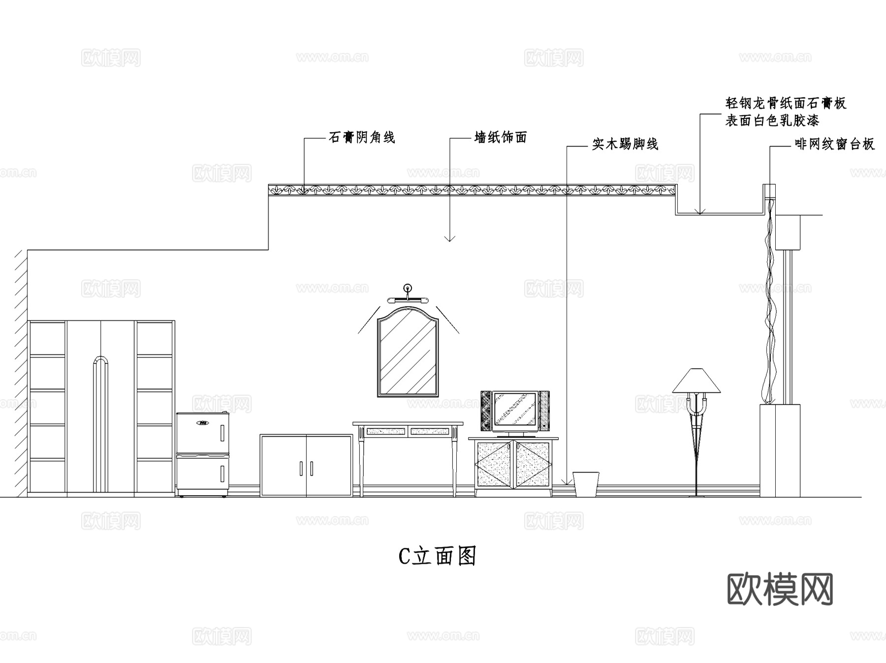 酒店装修设计室内CAD施工图集cad施工图
