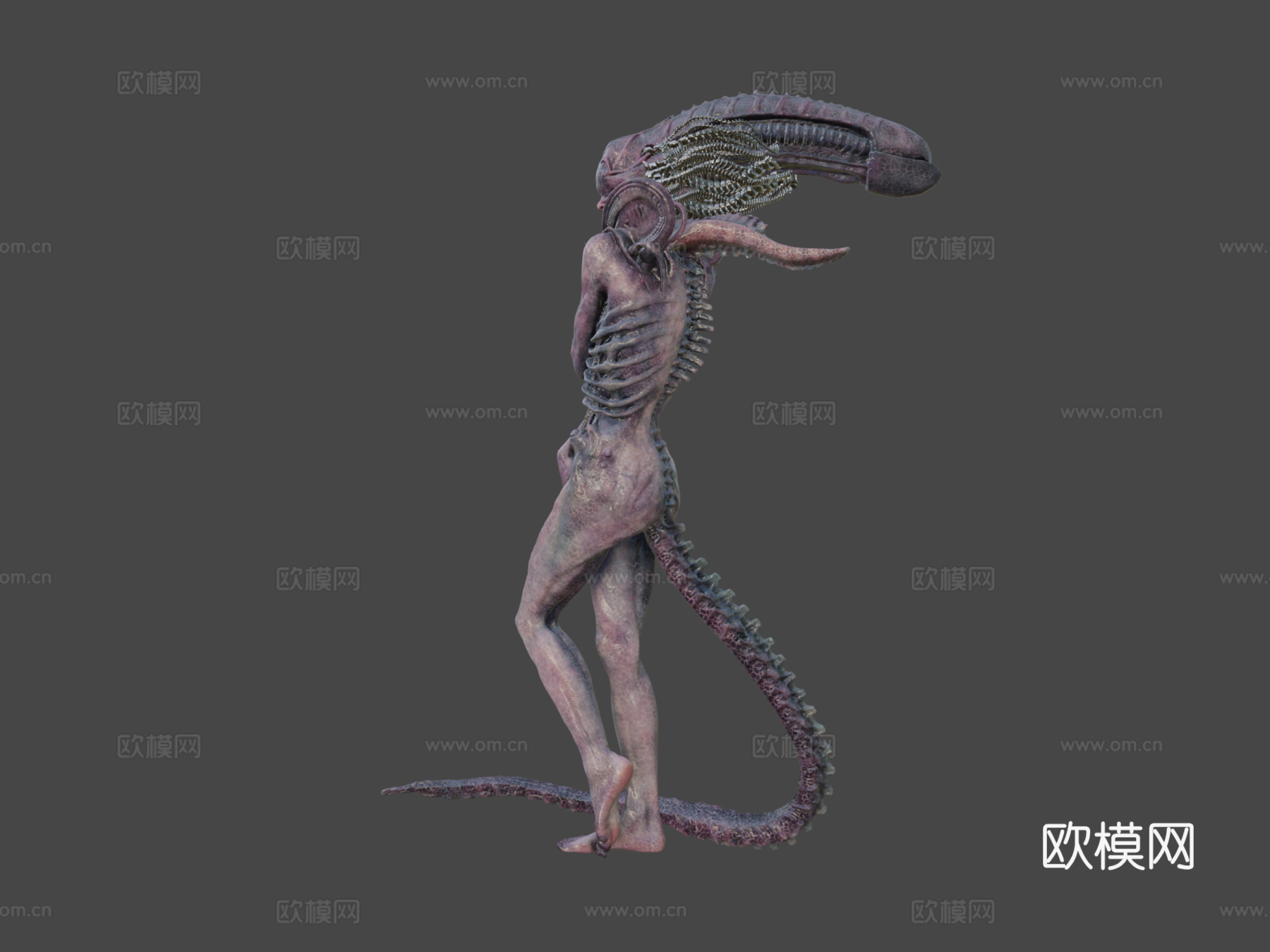 异化概念艺术3d模型下载（渲染图8）