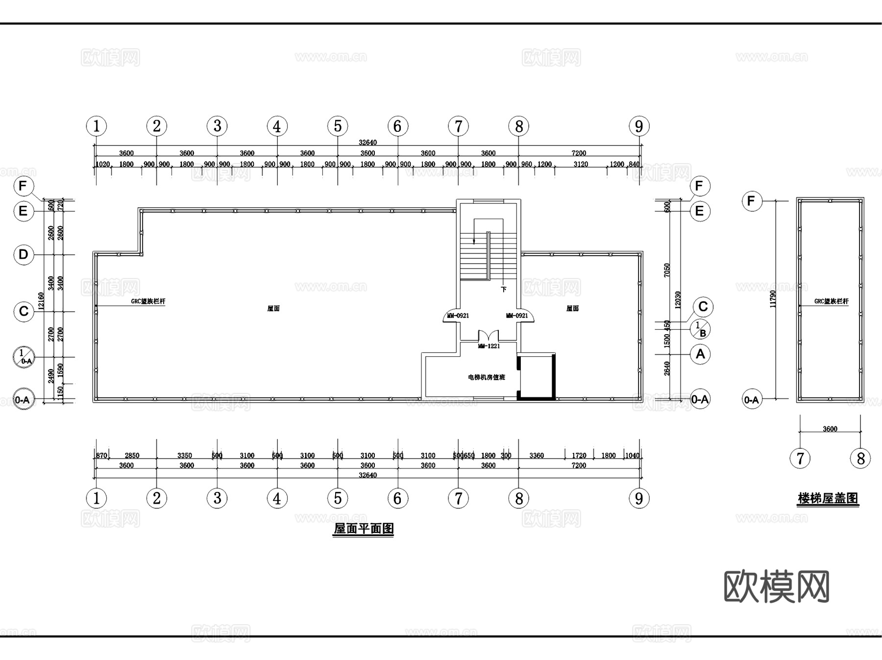 南坪宏声大酒店建筑CAD施工图集cad施工图