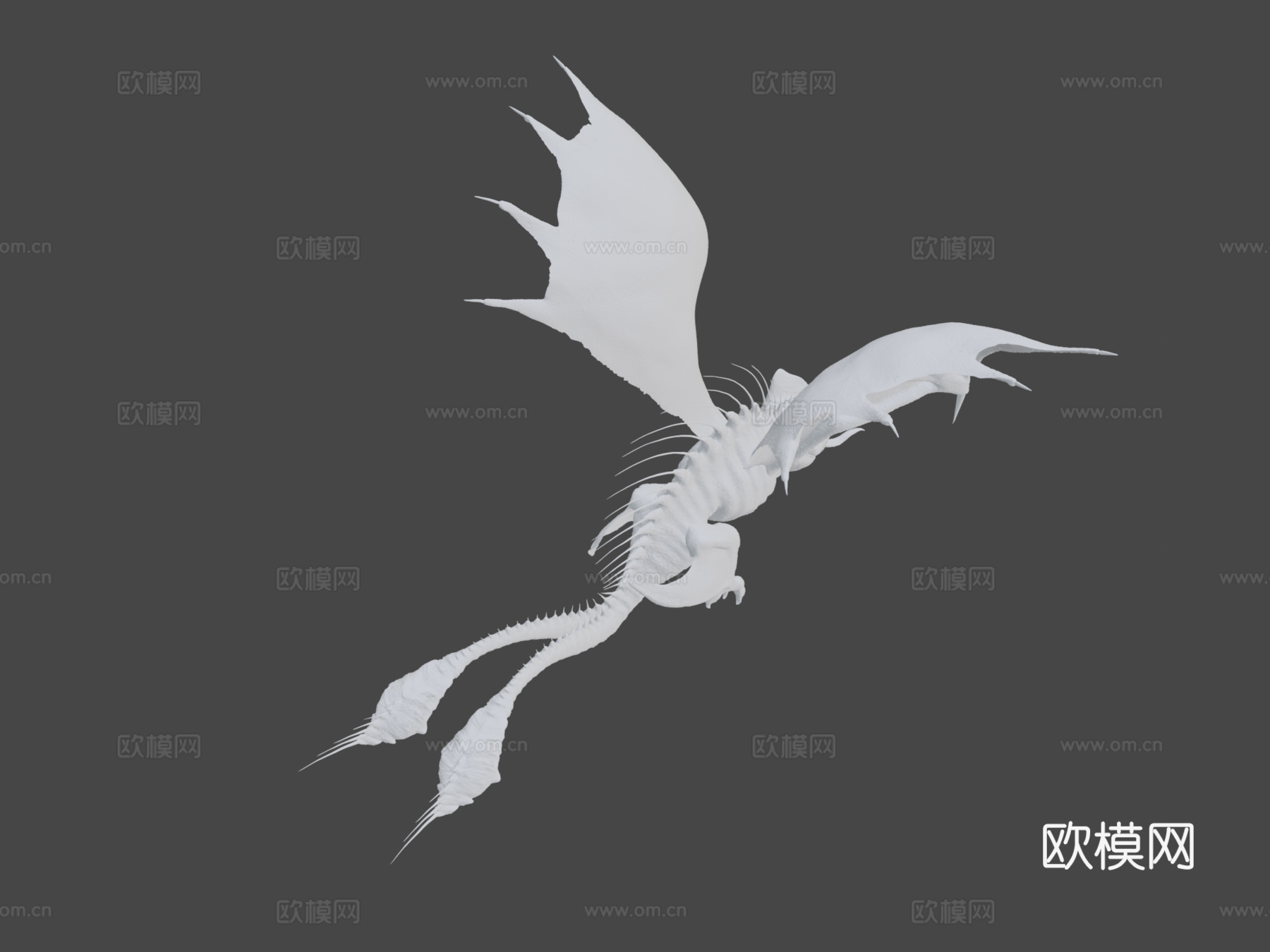 地狱蝙蝠地狱蝙蝠3d模型下载（渲染图6）