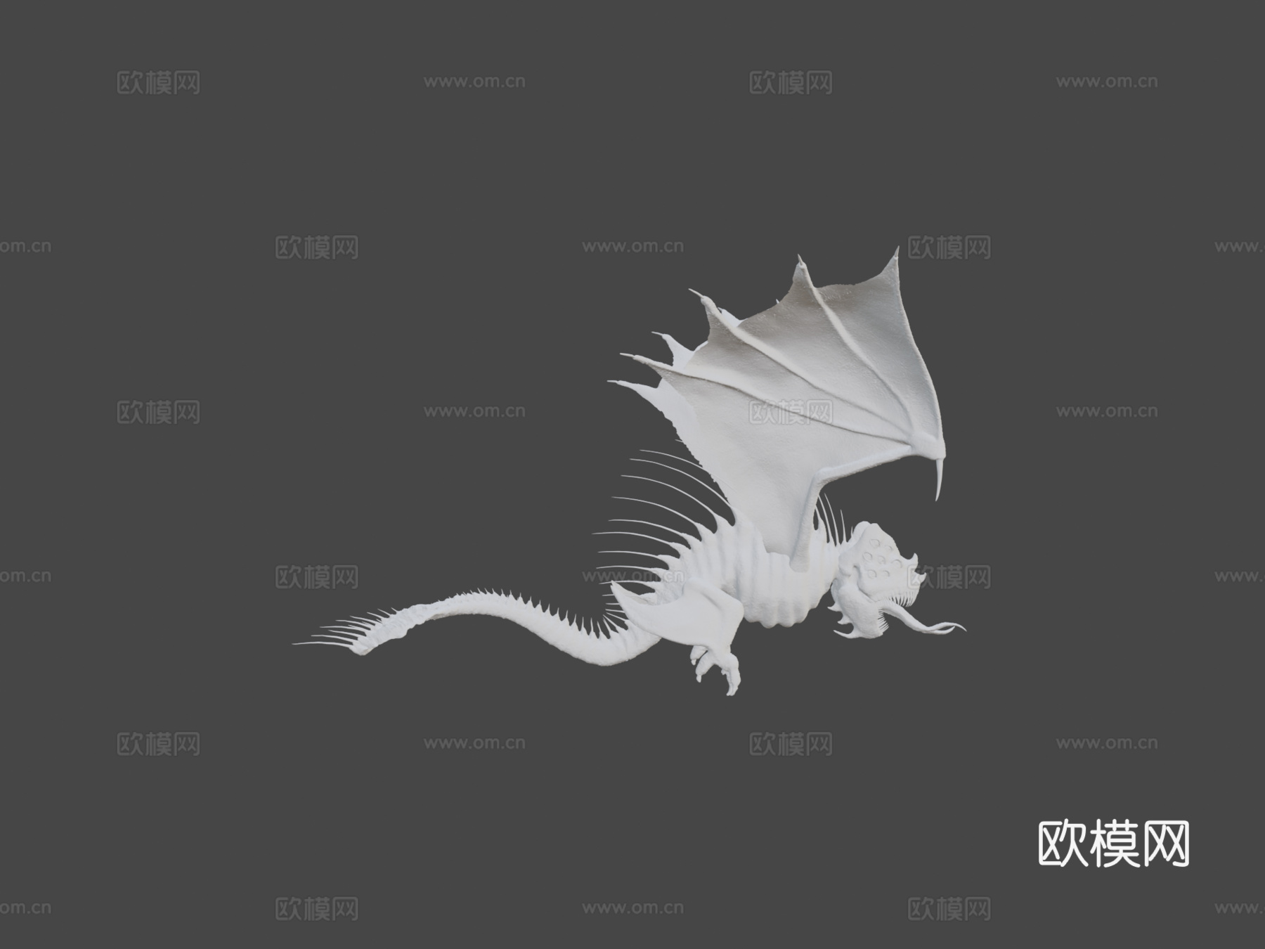 地狱蝙蝠地狱蝙蝠3d模型下载（渲染图5）